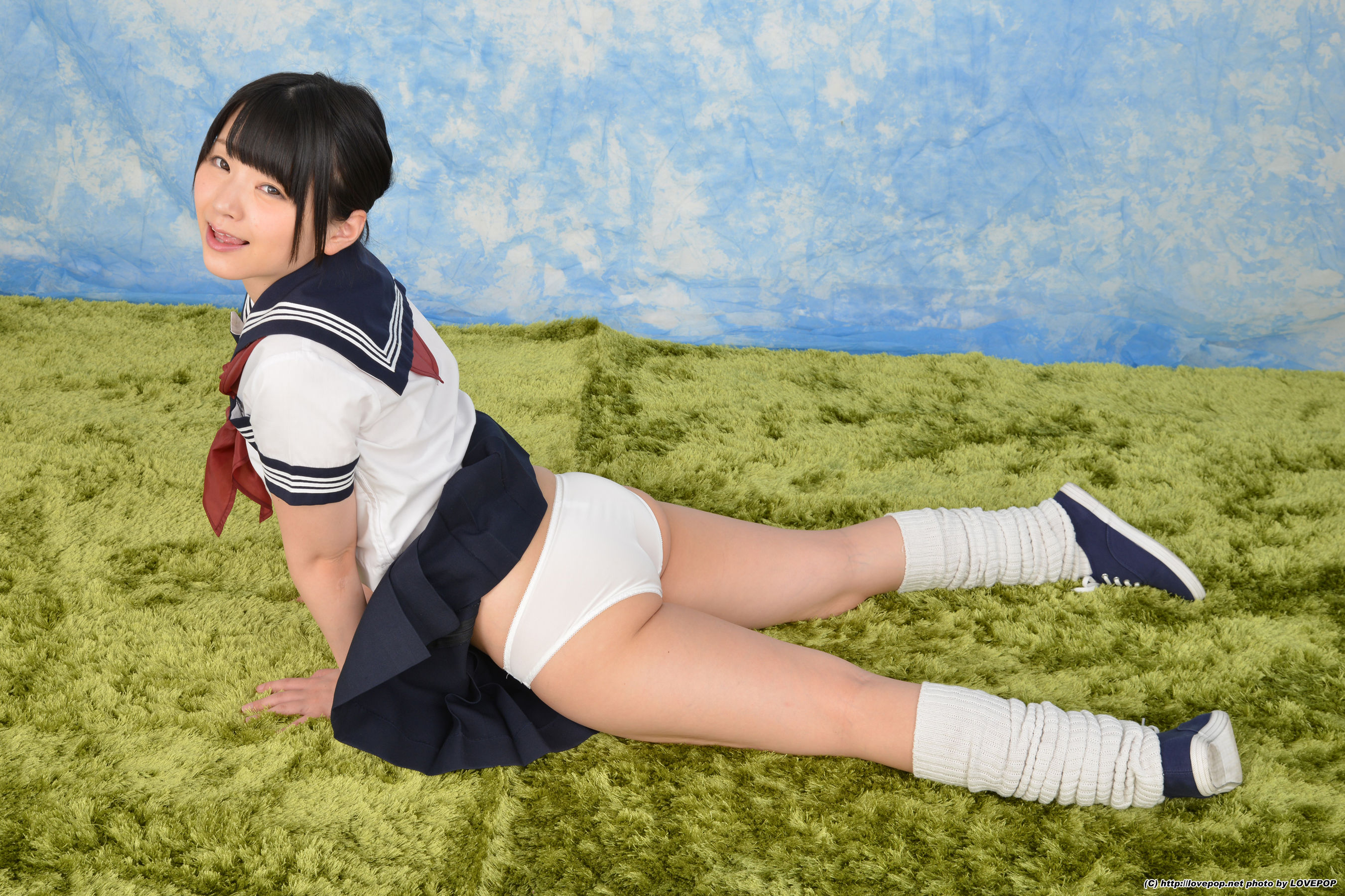 [LOVEPOP] Kimura Tsuna 木村つな beautiful girl! Panchira - PPV