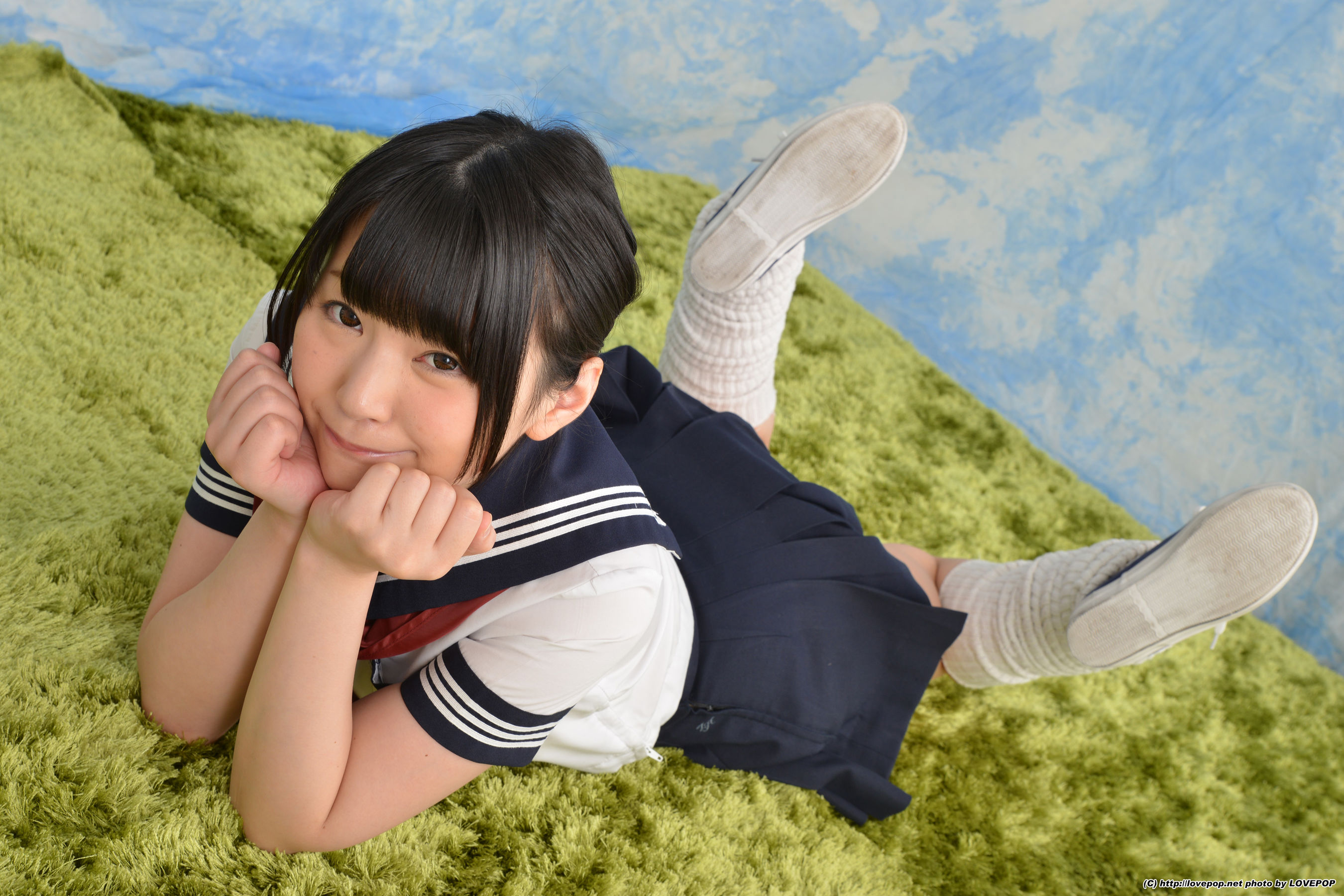 [LOVEPOP] Kimura Tsuna 木村つな beautiful girl! Panchira - PPV