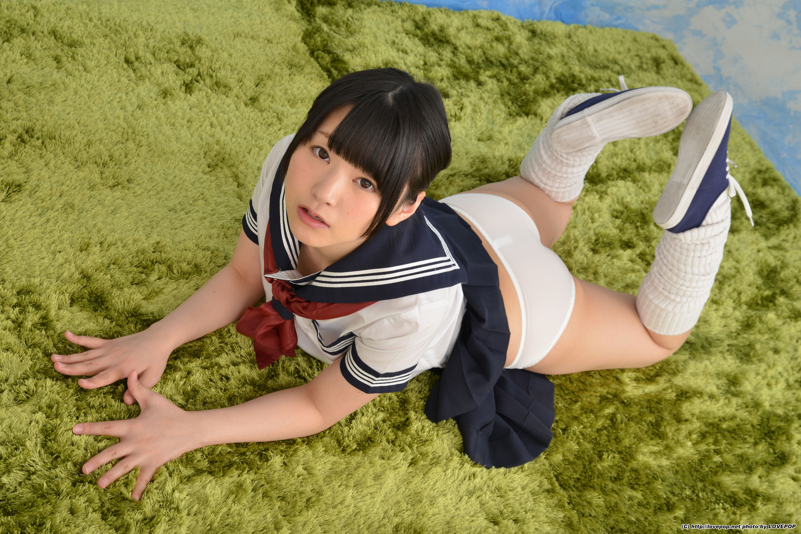[LOVEPOP] Kimura Tsuna 木村つな beautiful girl! Panchira - PPV