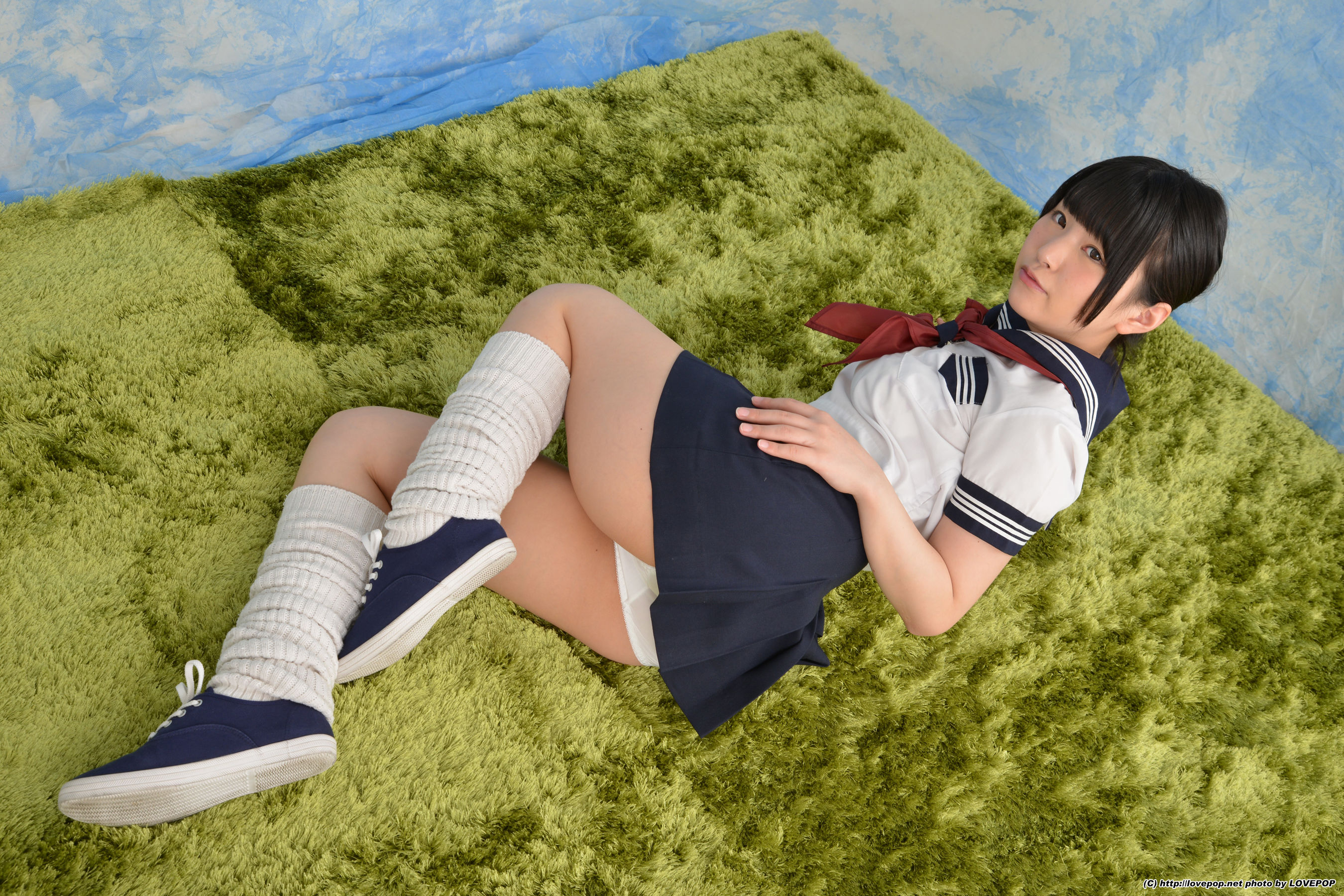 [LOVEPOP] Kimura Tsuna 木村つな beautiful girl! Panchira - PPV
