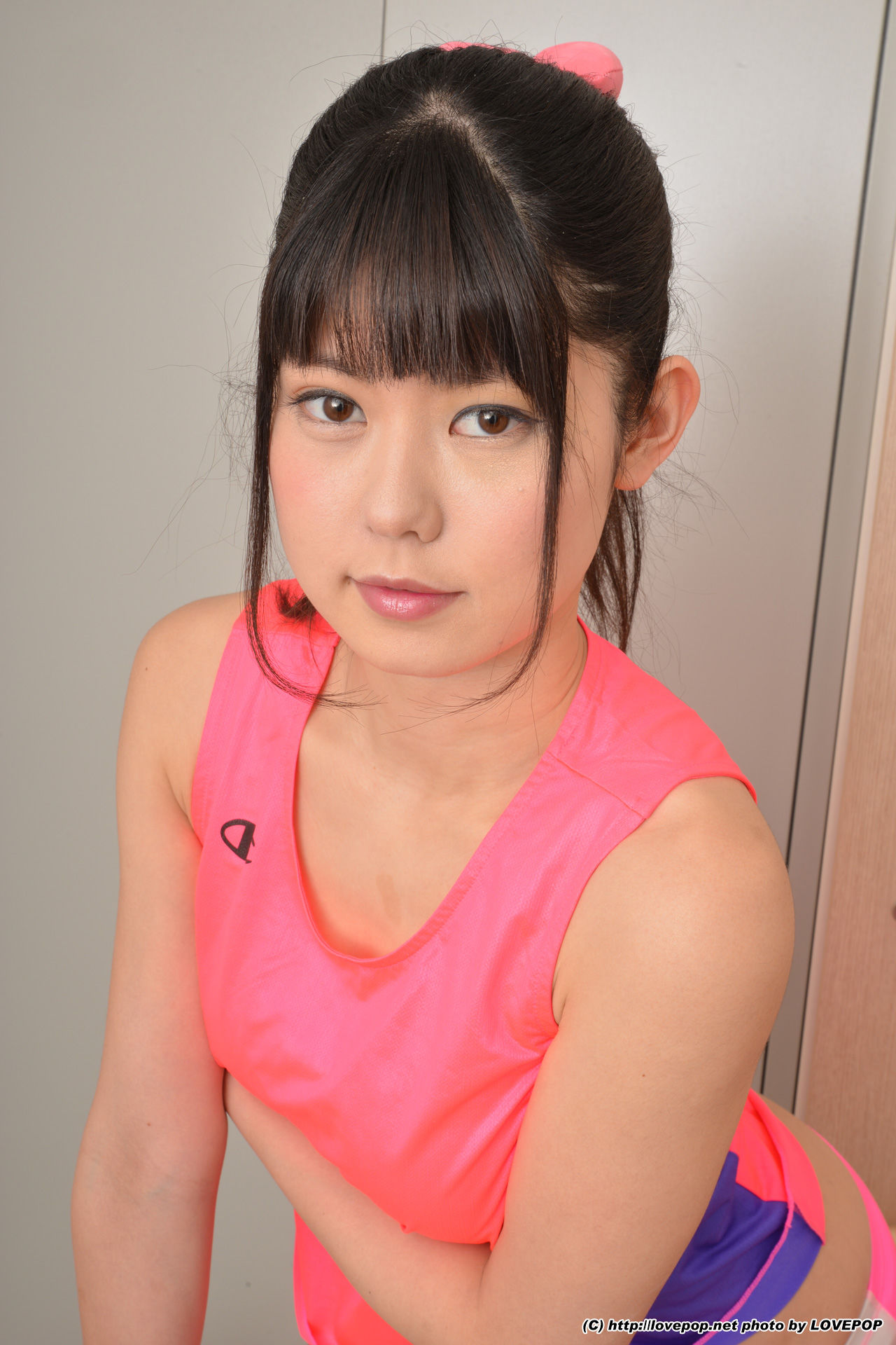 [LOVEPOP] Mayo Usamimi 羽佐美まよ Iron bar on bare cotton pants! - PPV