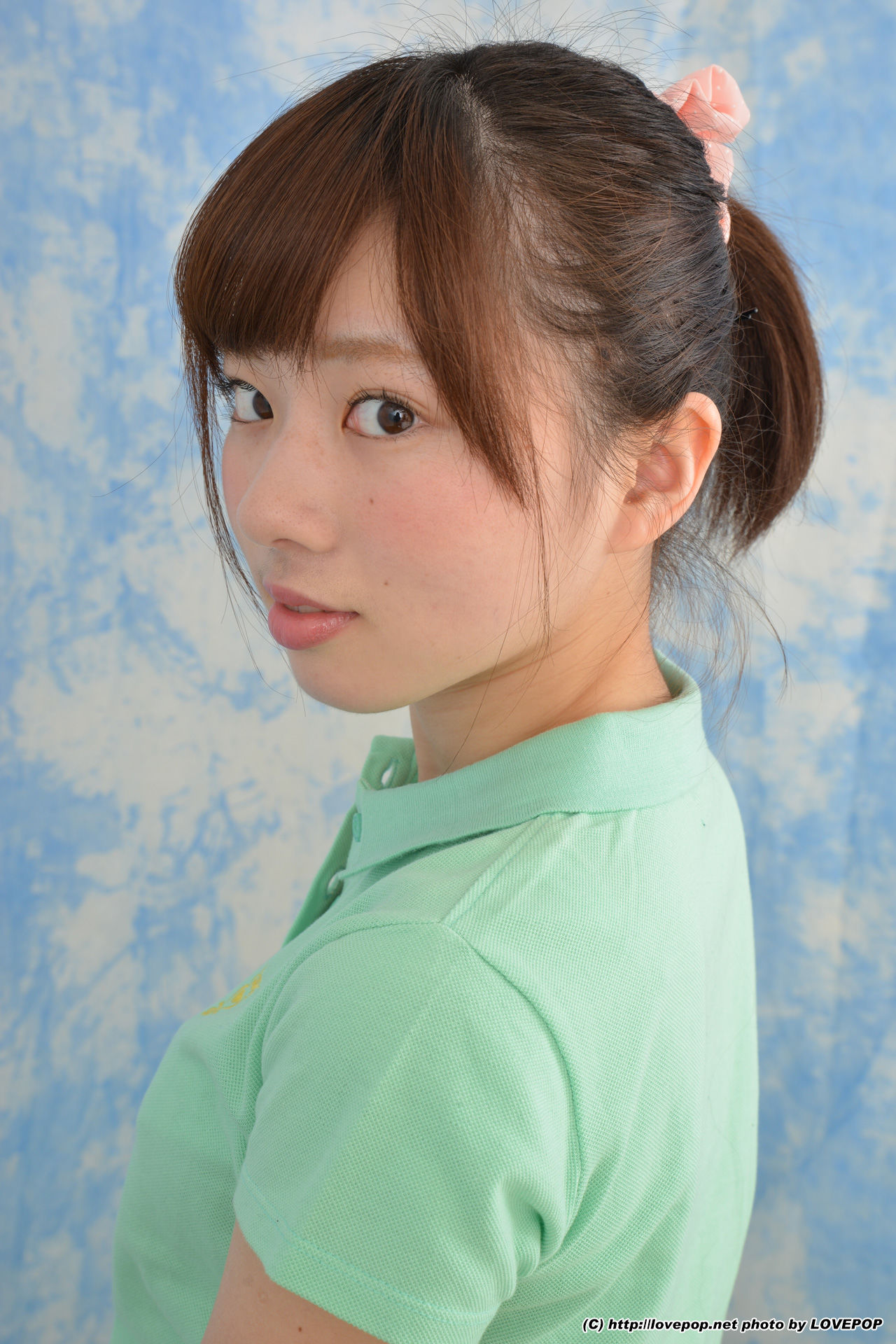 [LOVEPOP] Rin Sasayama 笹山りん white cotton dazzling tennis edition - PPV