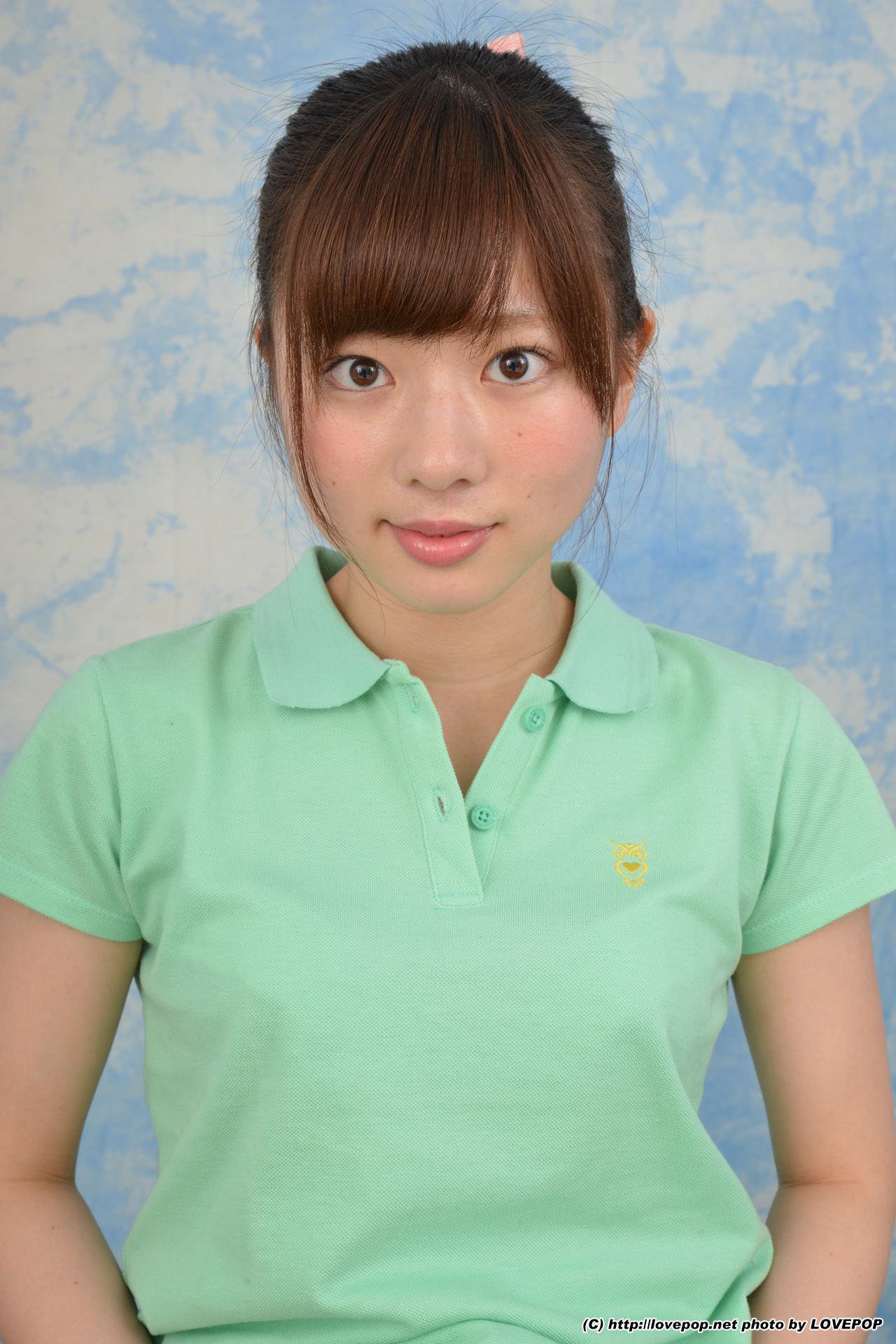[LOVEPOP] Rin Sasayama 笹山りん white cotton dazzling tennis edition - PPV