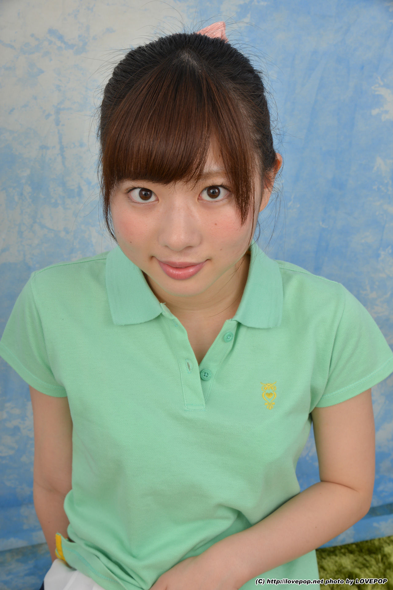 [LOVEPOP] Rin Sasayama 笹山りん white cotton dazzling tennis edition - PPV