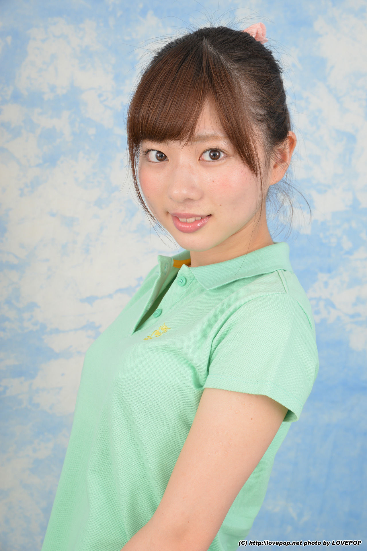 [LOVEPOP] Rin Sasayama 笹山りん white cotton dazzling tennis edition - PPV