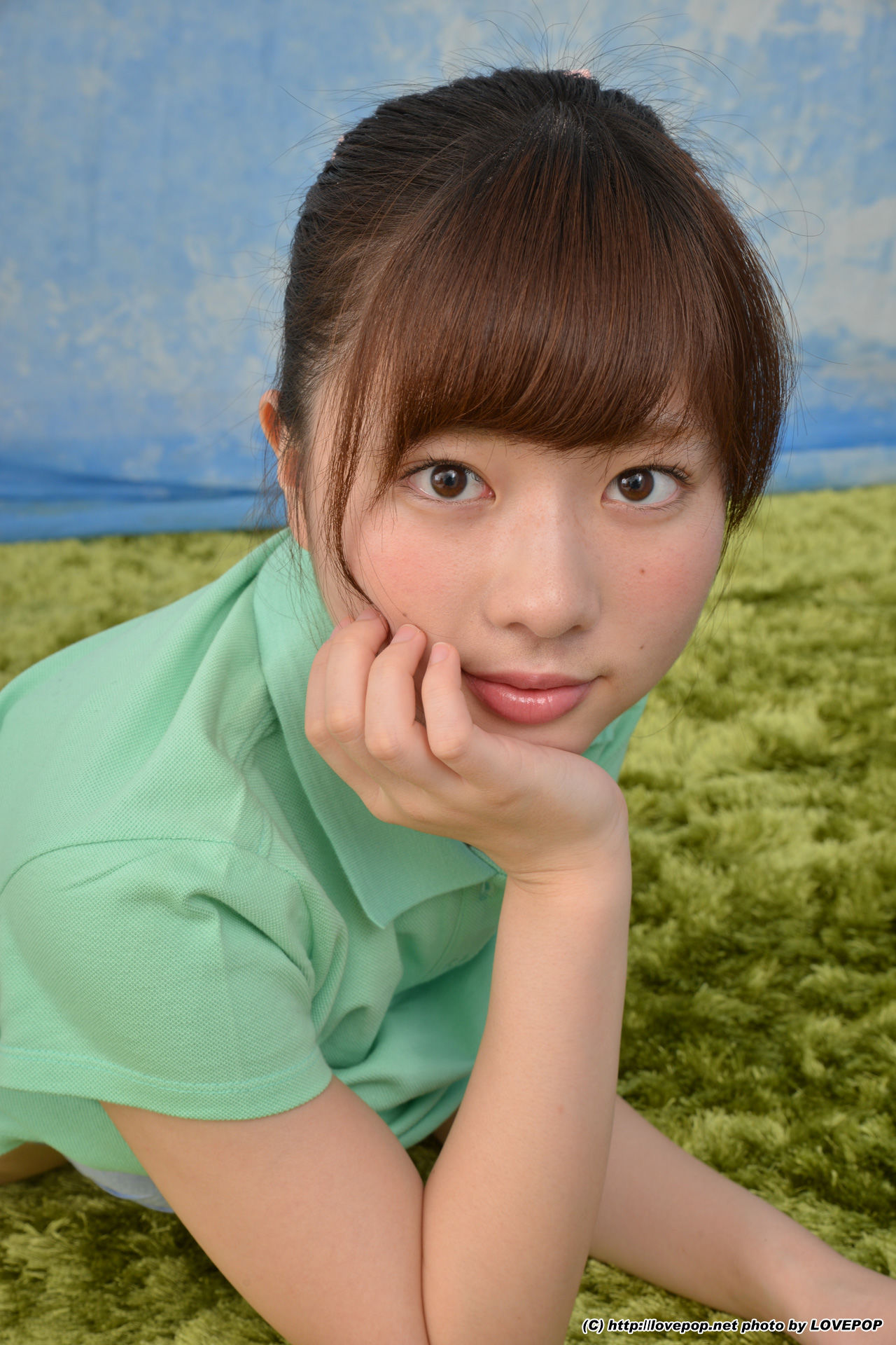 [LOVEPOP] Rin Sasayama 笹山りん white cotton dazzling tennis edition - PPV