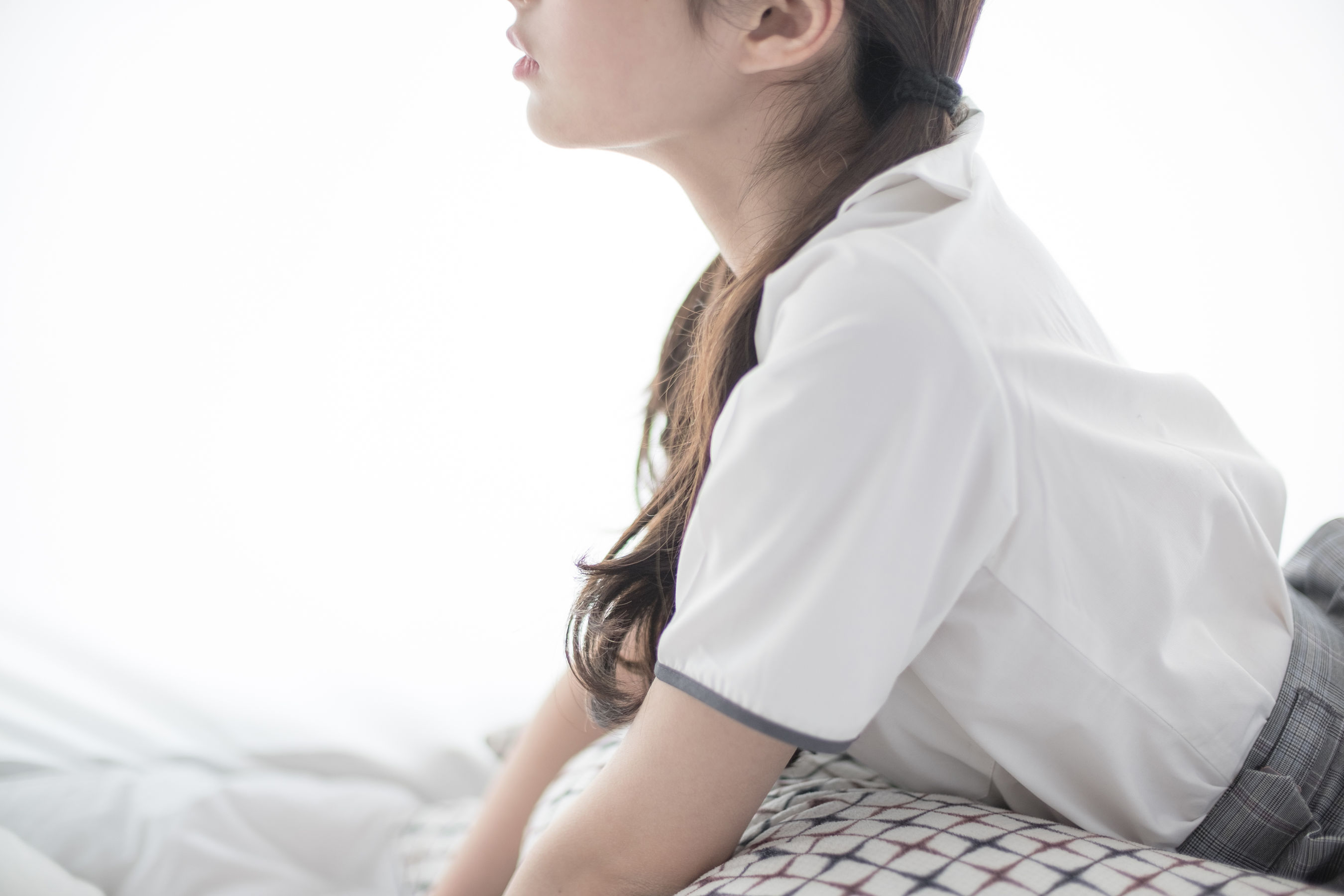 [森萝财团] R15-009 床上JK白丝