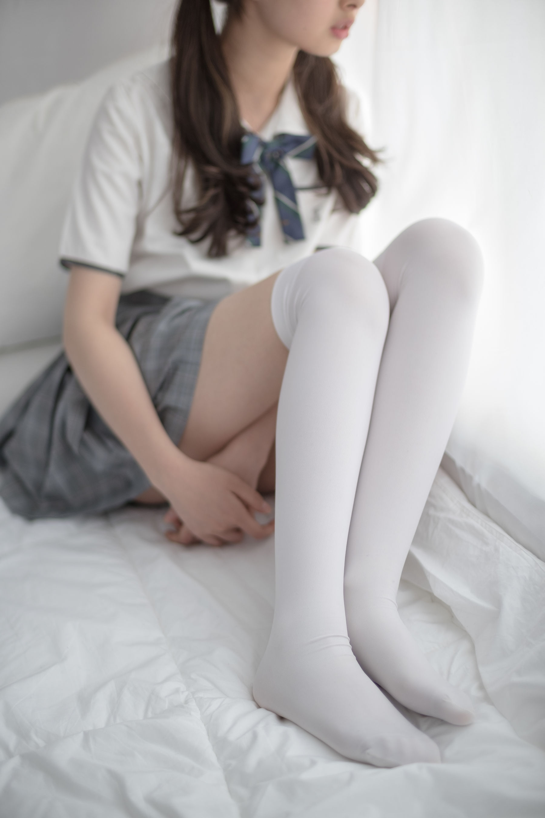 [森萝财团] R15-009 床上JK白丝