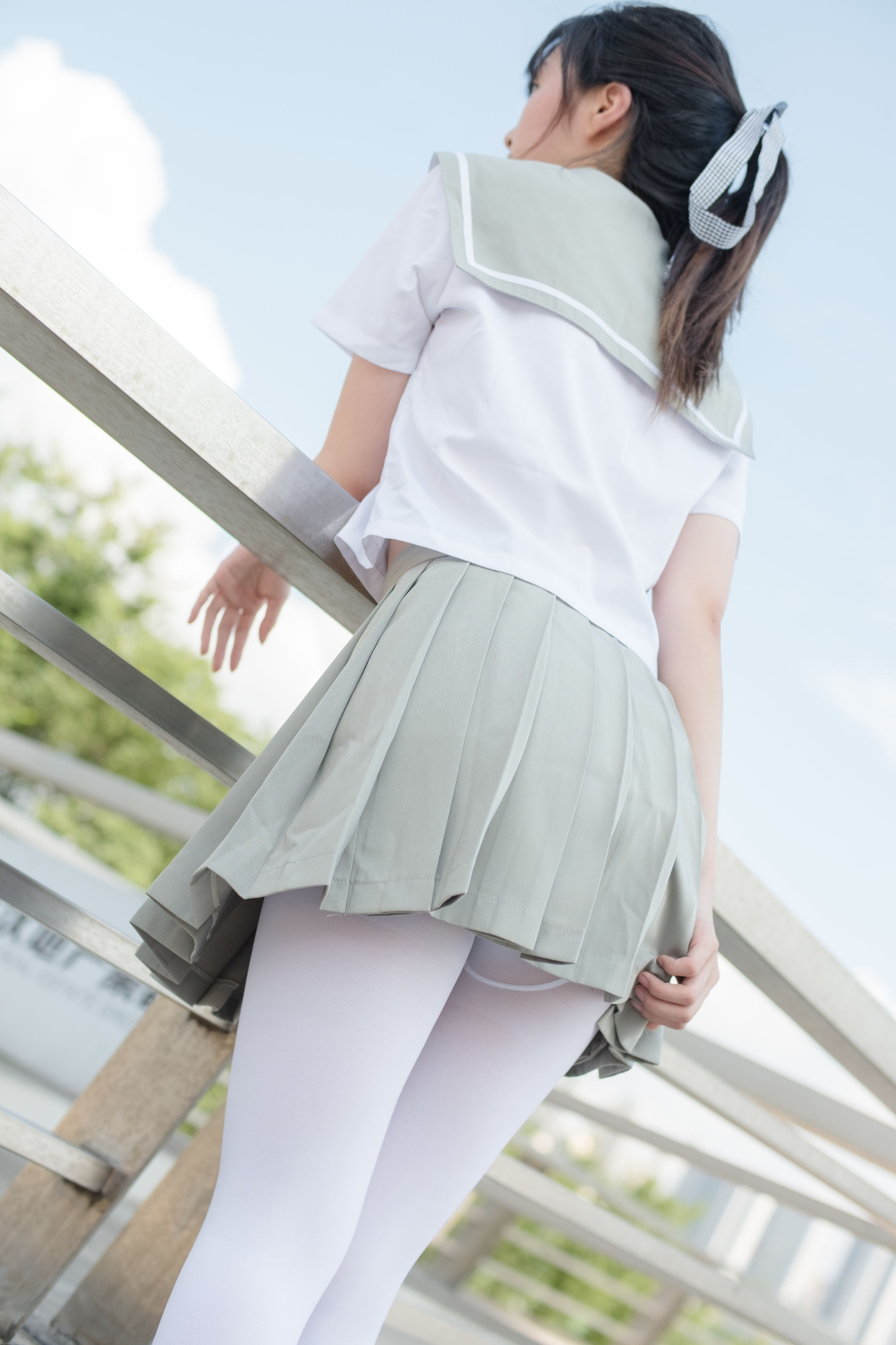 [森萝财团] R15-026 JK白丝户外