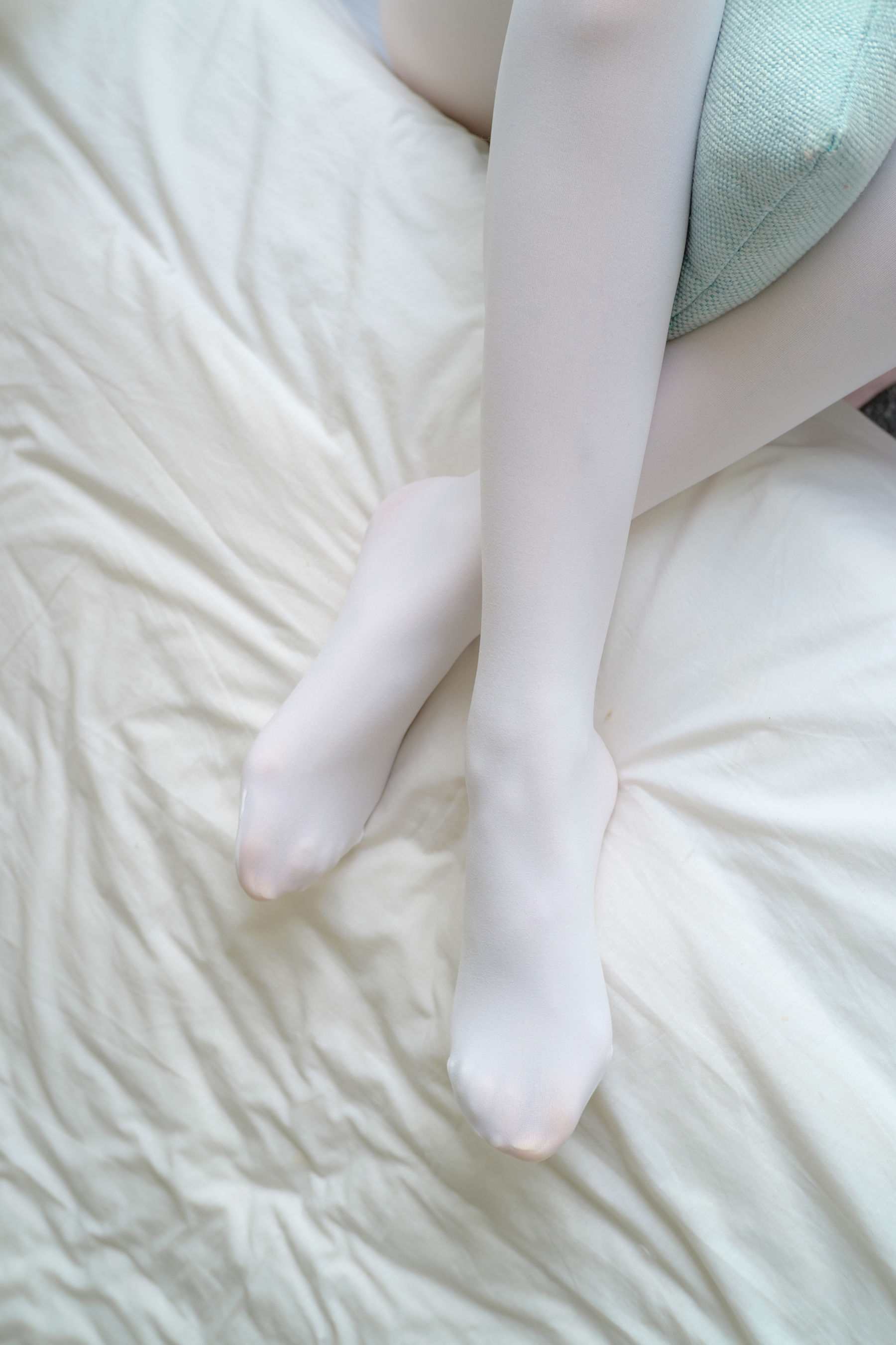 [森萝财团] R15-035 粉红少女白丝美足