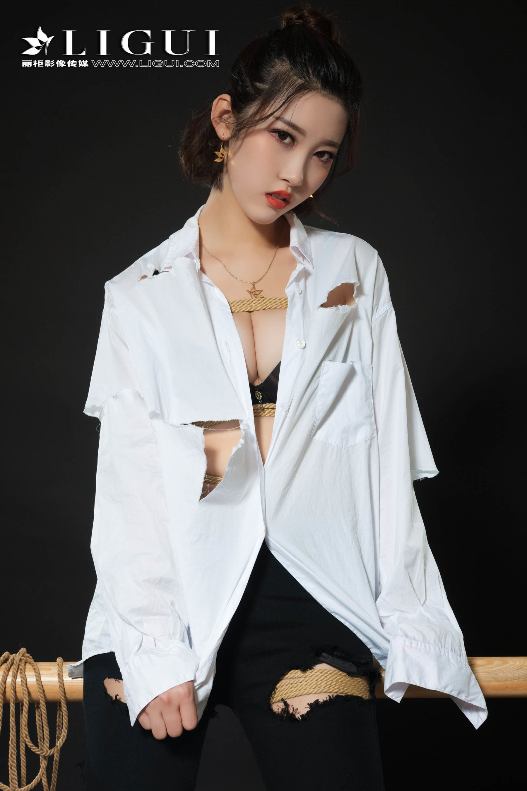 [丽柜Ligui] 网络丽人 Model 筱筱