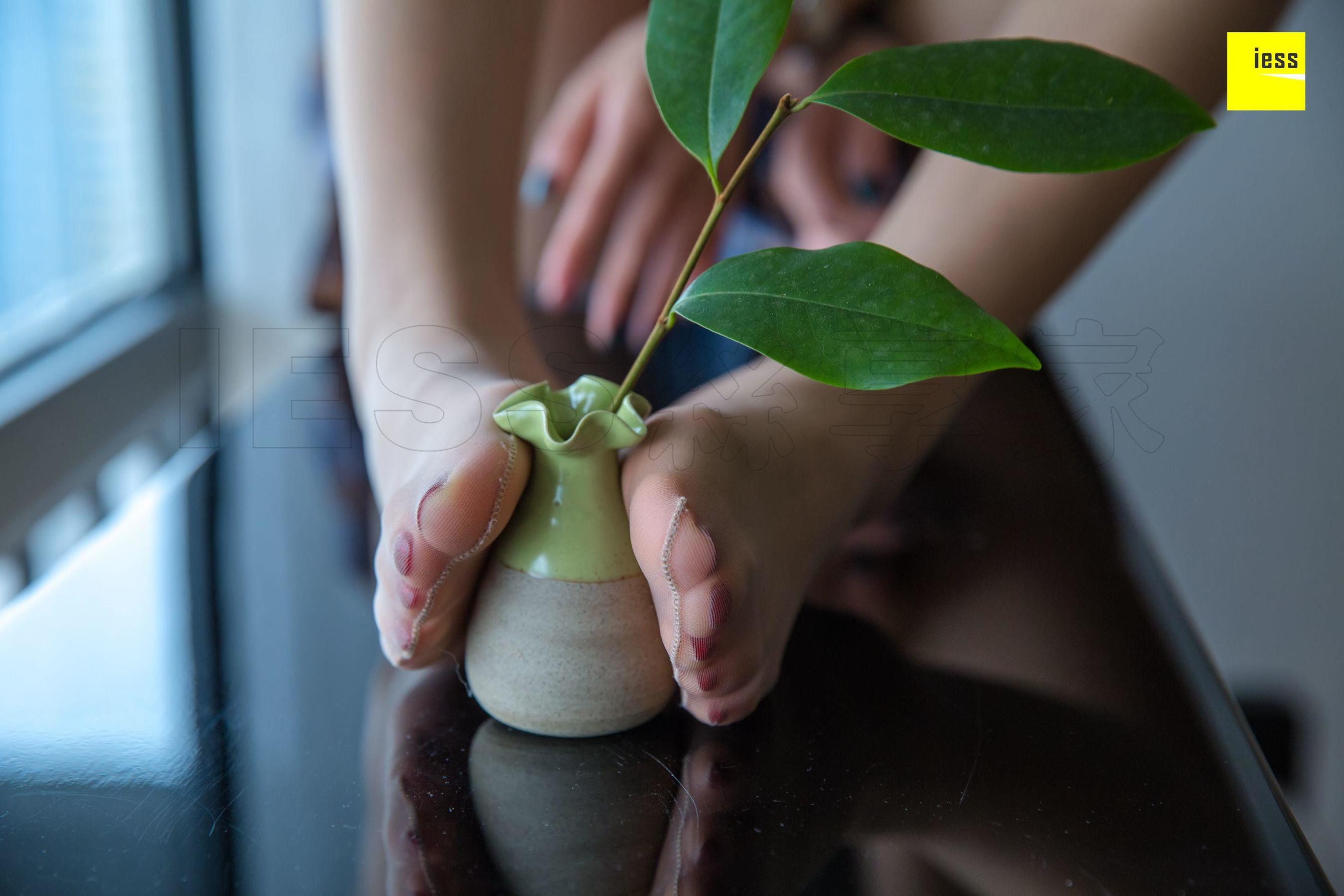 [异思趣向IESS] 模特七七 《黑白琴键上的美足2》