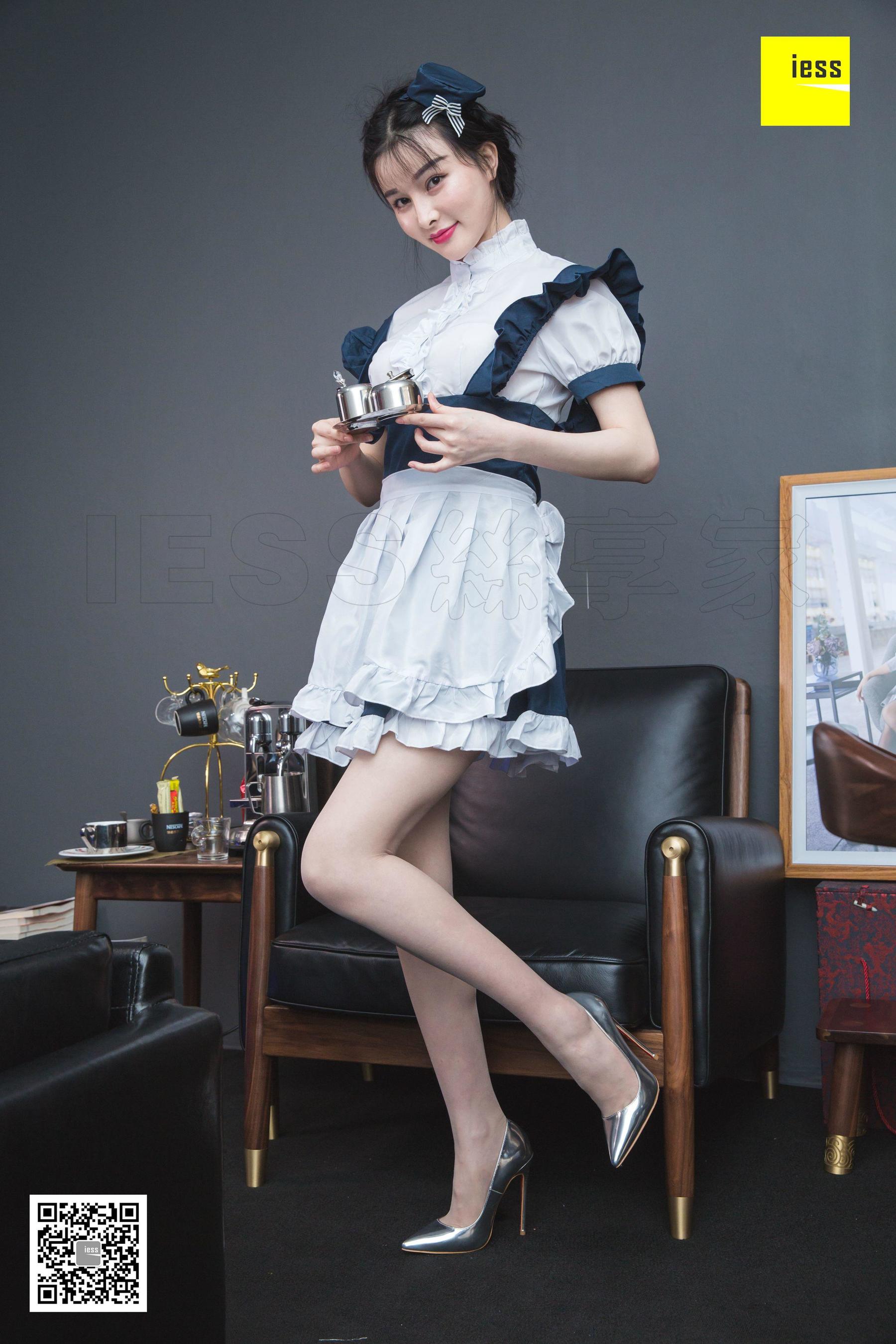 [异思趣向IESS] 模特九妹&梦梦 《双生女仆》