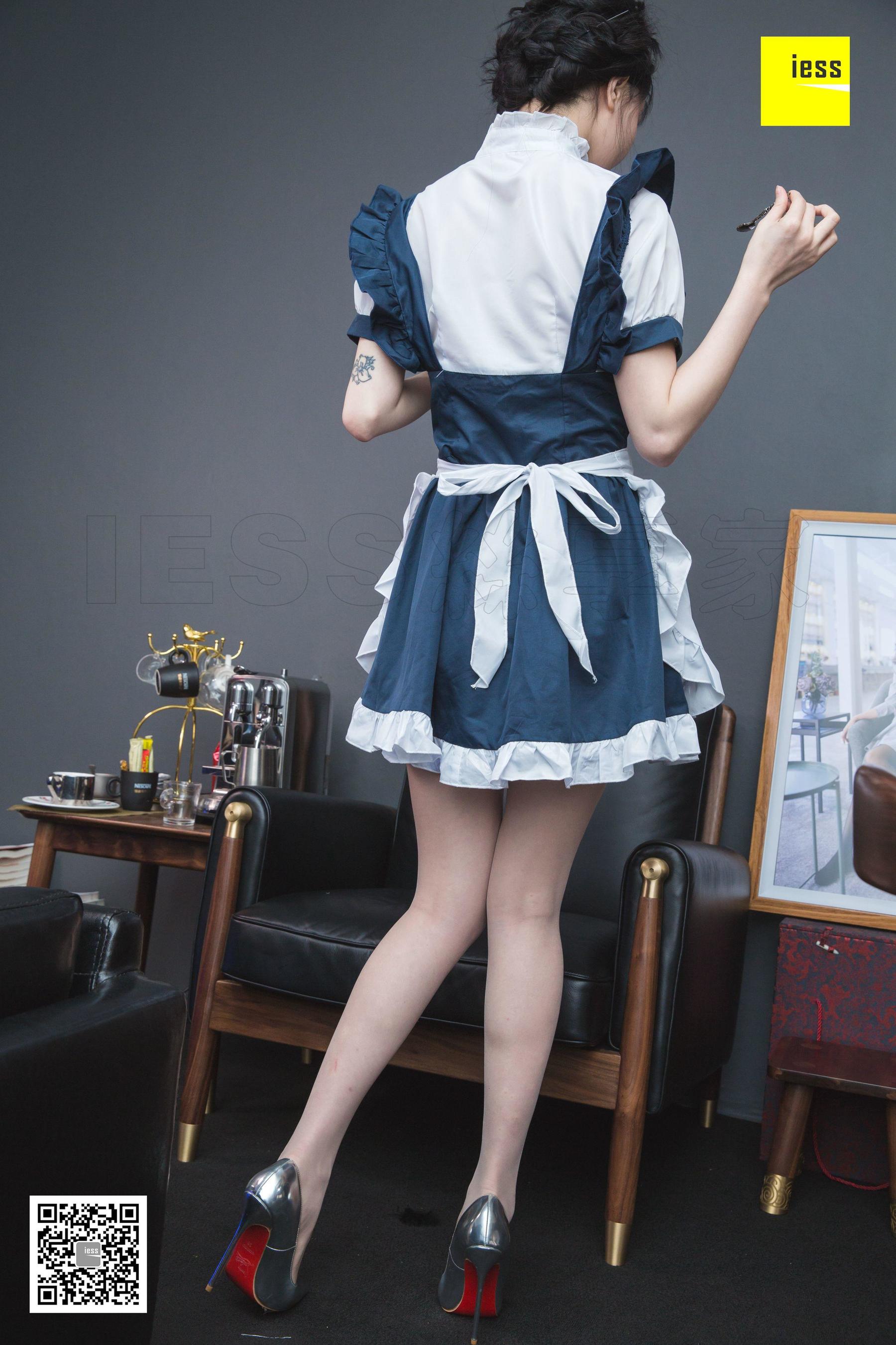 [异思趣向IESS] 模特九妹&梦梦 《双生女仆》