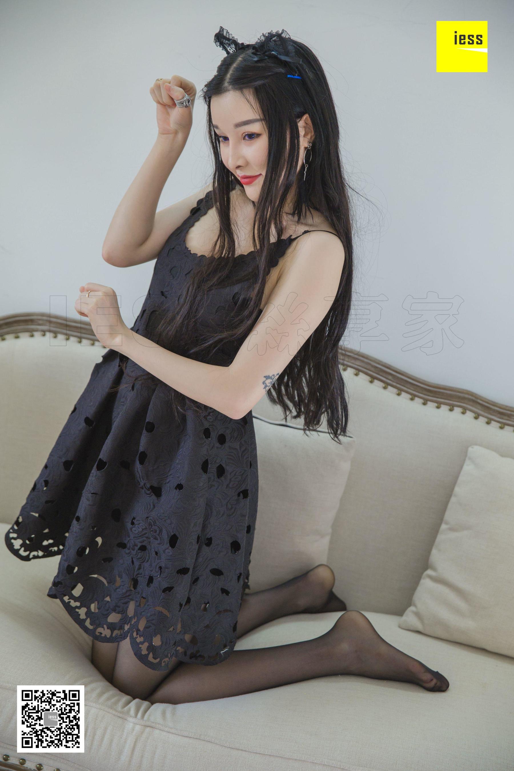 [异思趣向IESS] 模特梦梦 《梦中的黑精灵》