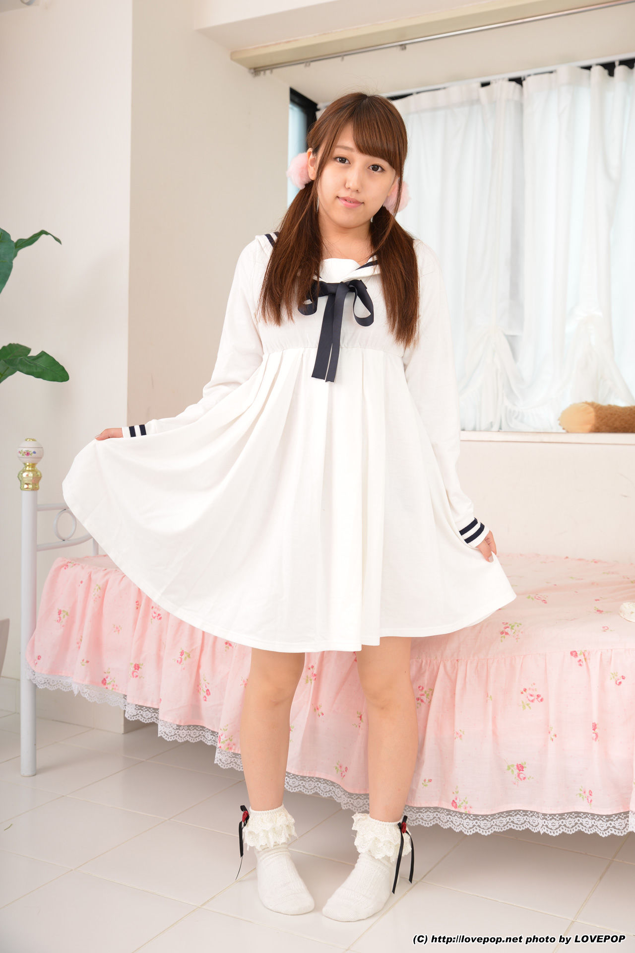 [LOVEPOP] Mayu Satomi 里美まゆ shaved bold! Dressing up - PPV