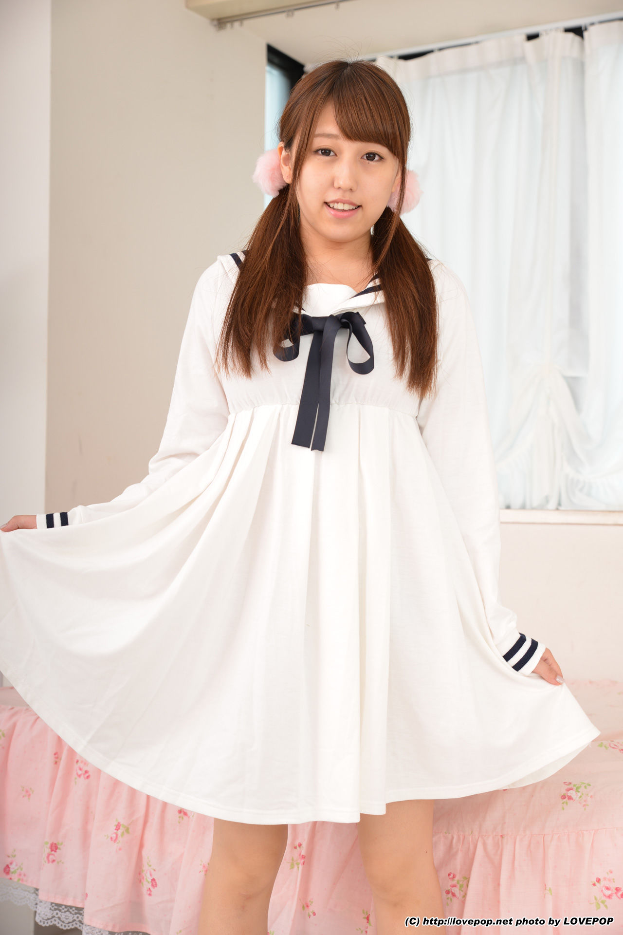 [LOVEPOP] Mayu Satomi 里美まゆ shaved bold! Dressing up - PPV