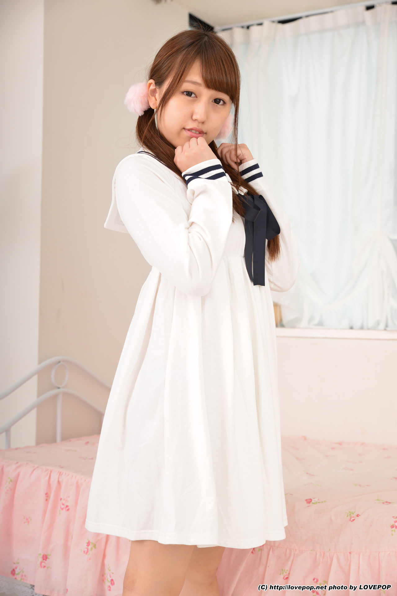 [LOVEPOP] Mayu Satomi 里美まゆ shaved bold! Dressing up - PPV
