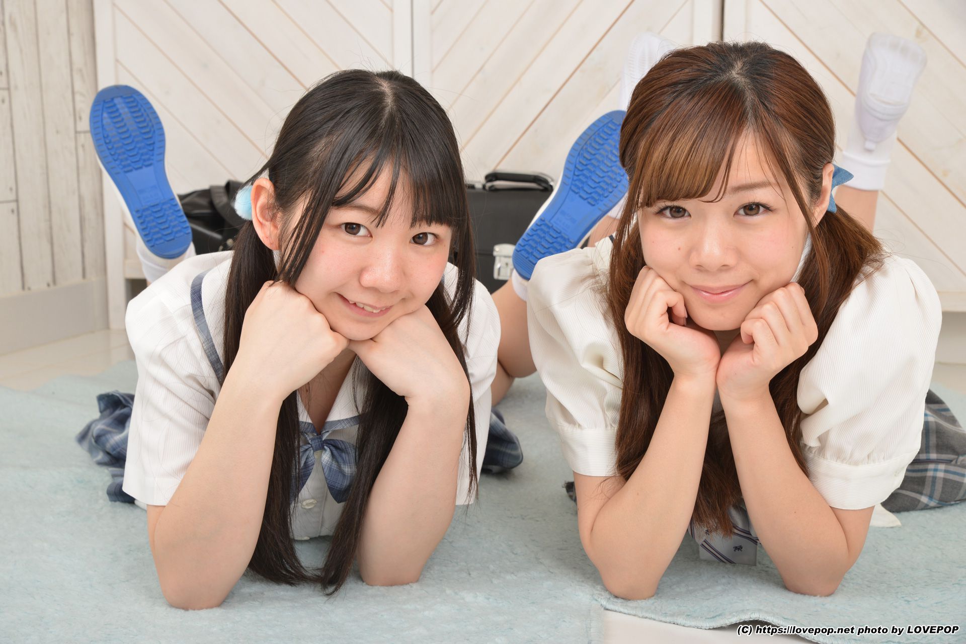 [LOVEPOP] Yuzuka Shirai&Sana Moriho 白井ゆずか&森保さな Photoset 01