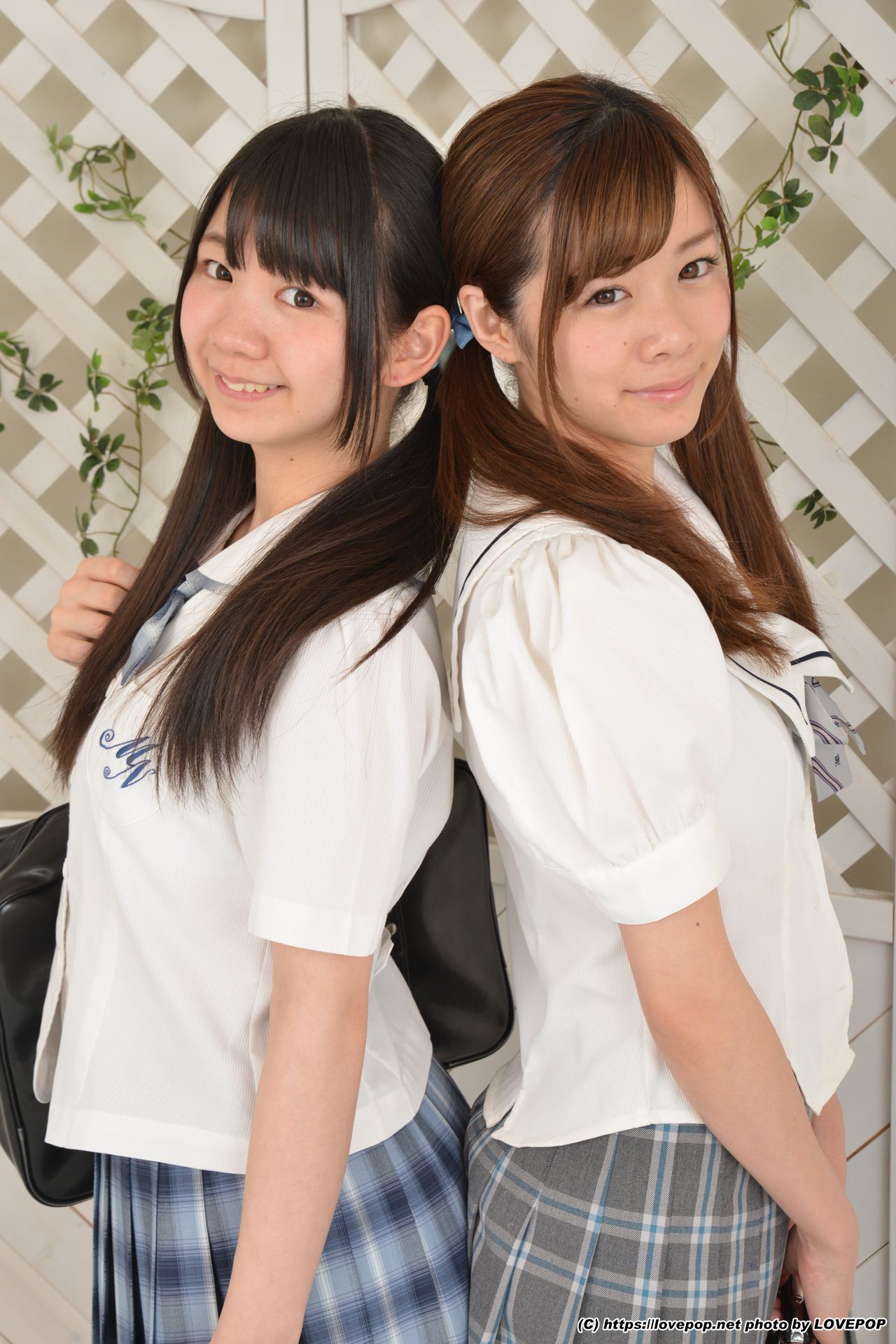 [LOVEPOP] Yuzuka Shirai&Sana Moriho 白井ゆずか&森保さな Photoset 01