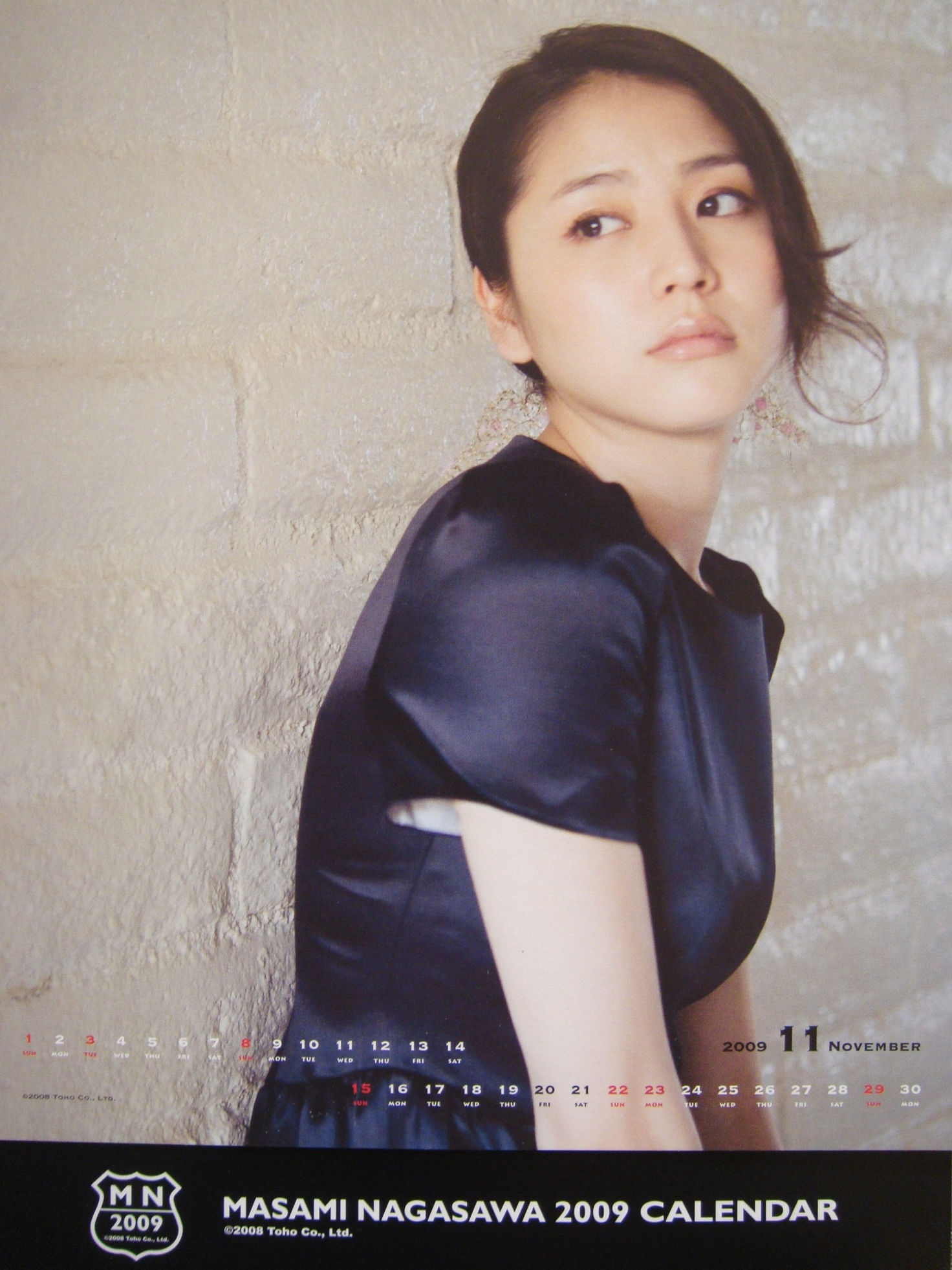 长泽雅美 「2009年カレンダー(卓上)」