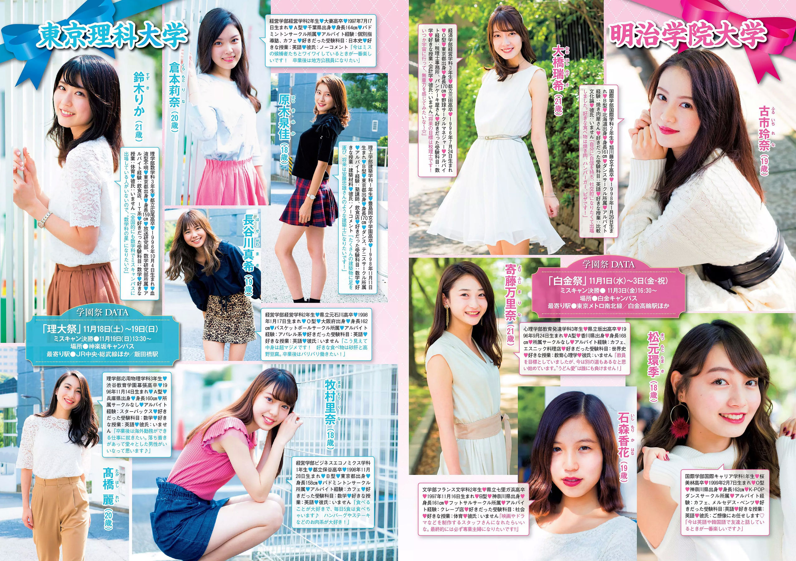 伊東紗冶子 彩川ひなの 今田美桜 橋本梨菜 神部美咲 [Weekly Playboy] 2017年No.46 写真杂志