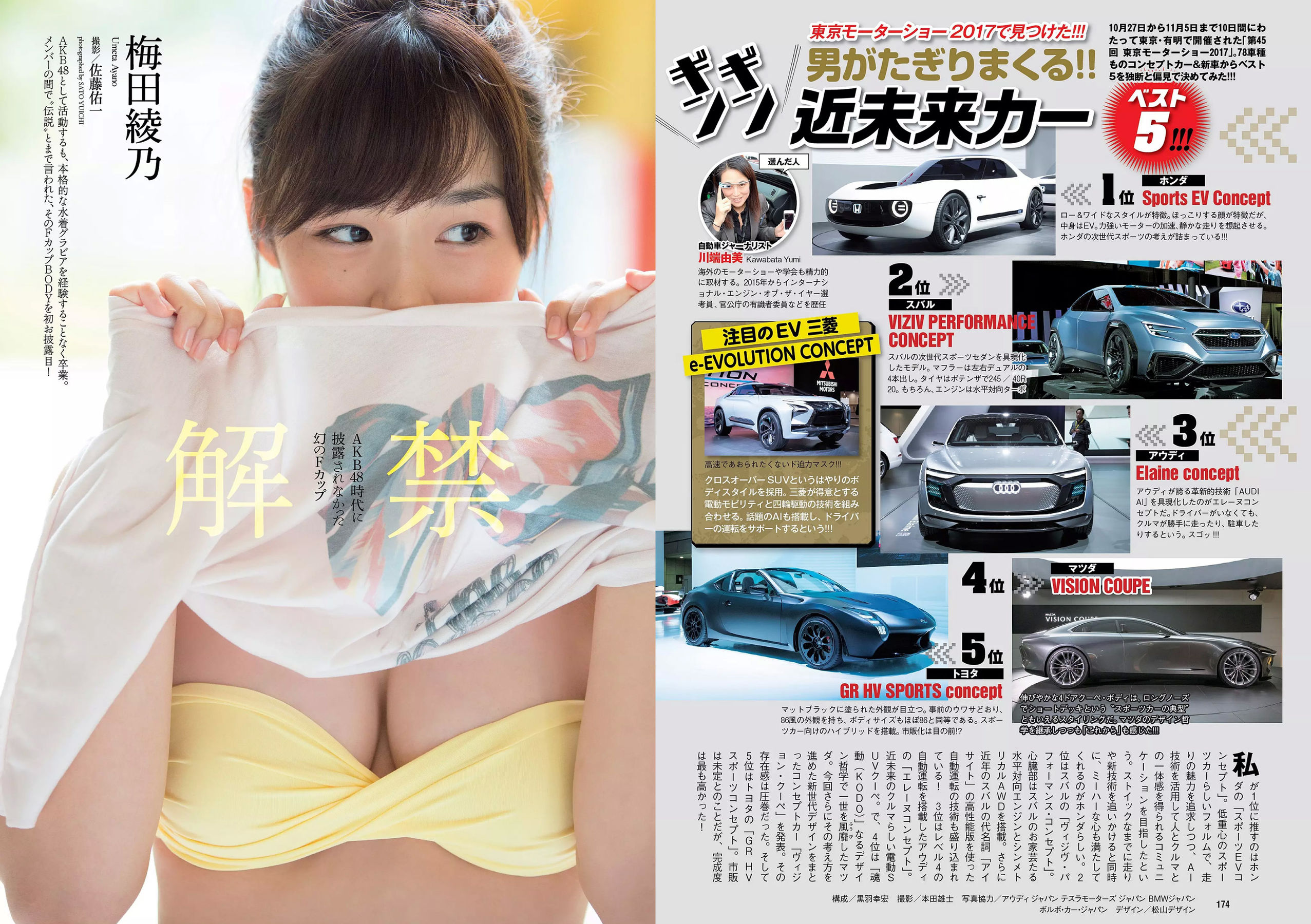 大原優乃 堀未央奈 加藤ナナ 佐藤美希 [Weekly Playboy] 2017年No.49 写真杂志