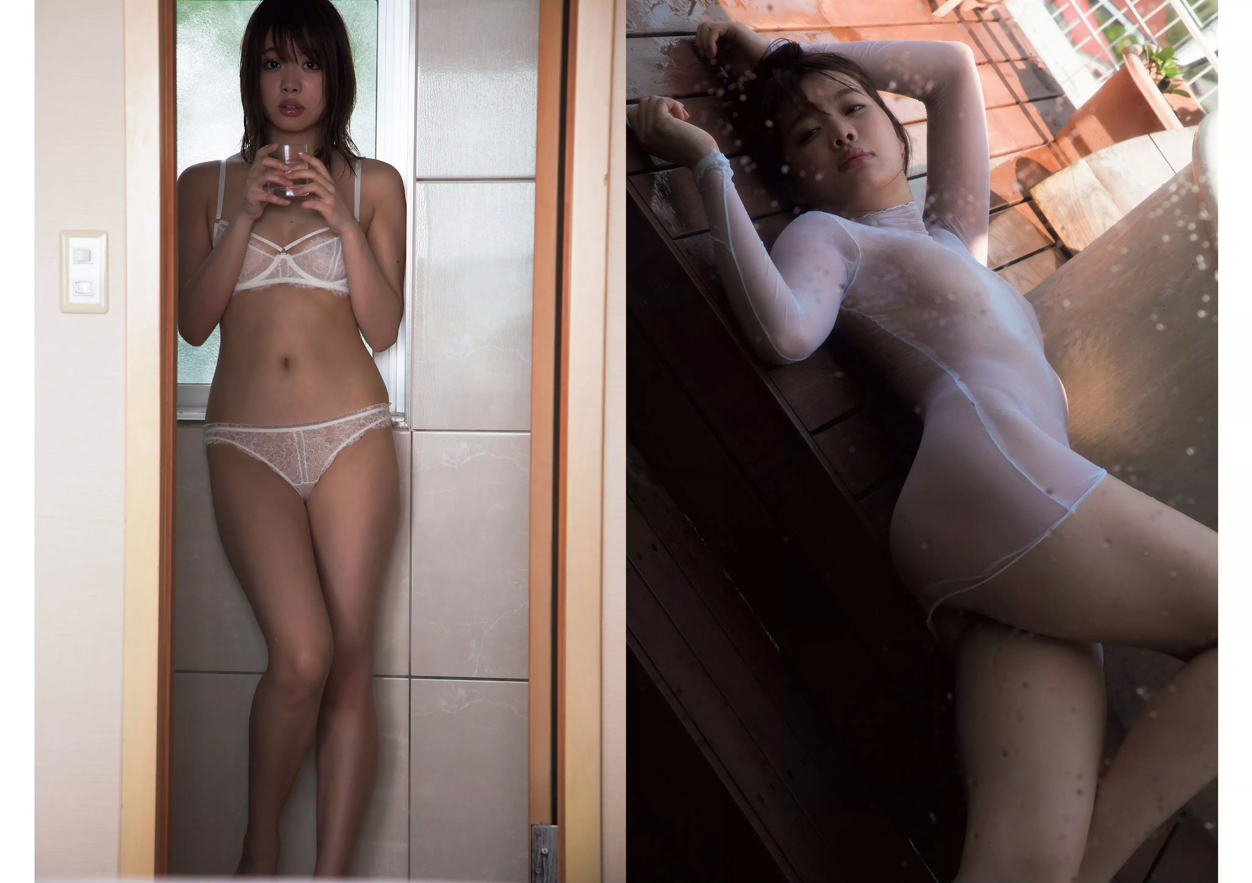 柳美稀 忍野さら 岸本セシル 日比美思 [Weekly Playboy] 2017年No.51 写真杂志
