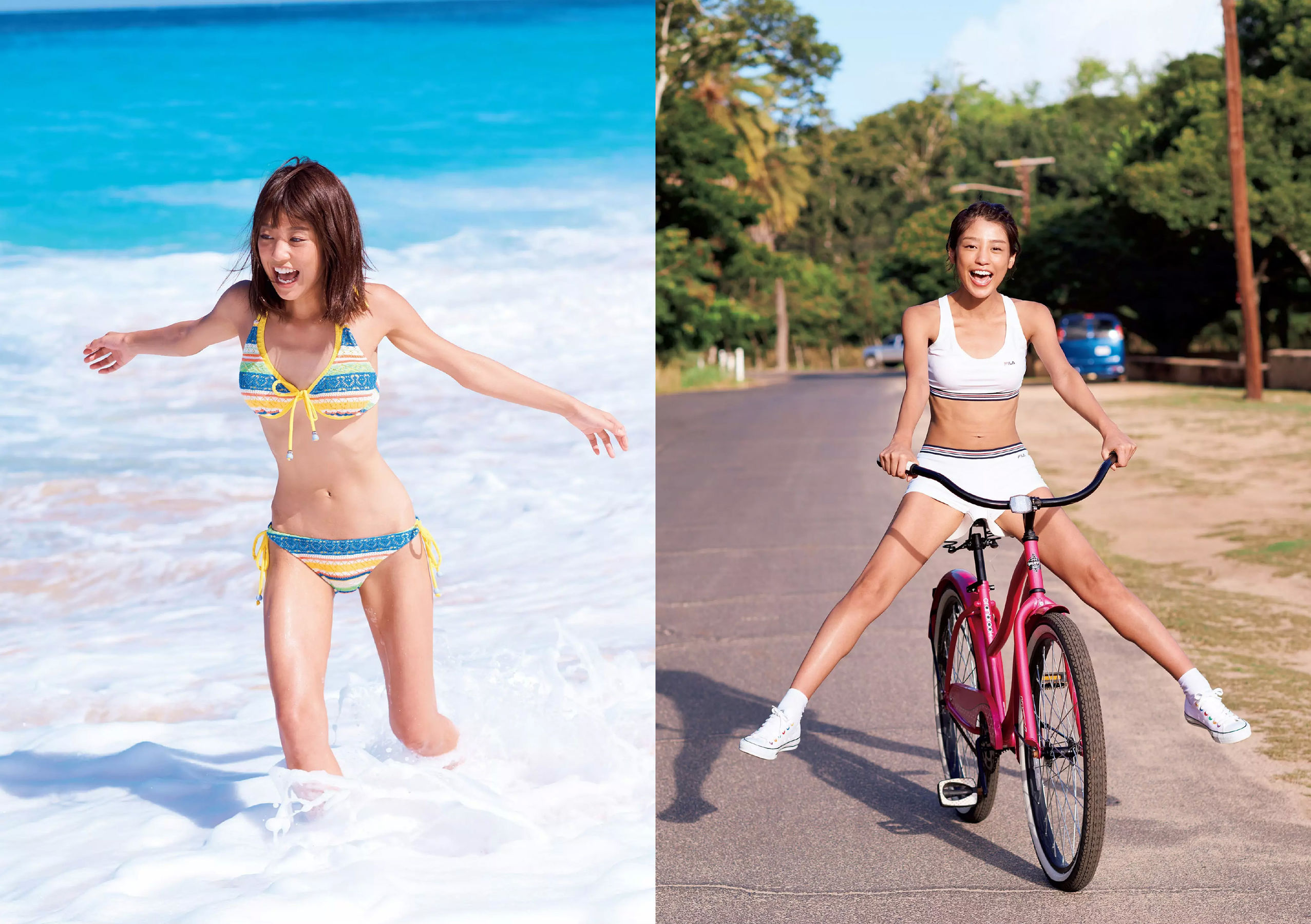 鈴木友菜 関水渚 福島雪菜 わちみなみ 岡副麻希 三城千咲 山崎真実 [Weekly Playboy] 2018年No.08 写真杂志