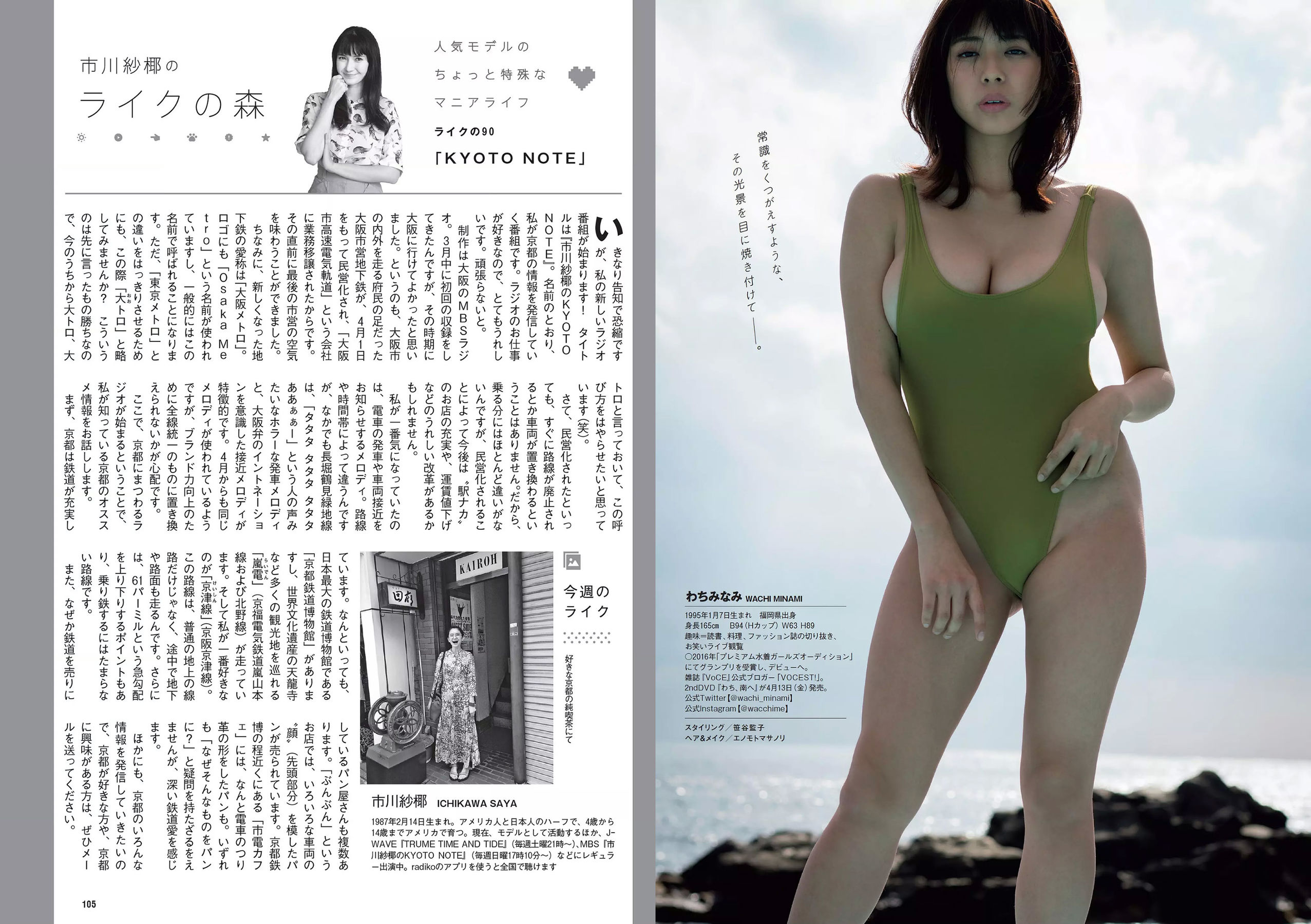 長濱ねる 沢すみれ 松田紗和 わちみなみ 本間日陽 齊藤英里 竹内佳菜子 [Weekly Playboy] 2018年No.17 写真杂志