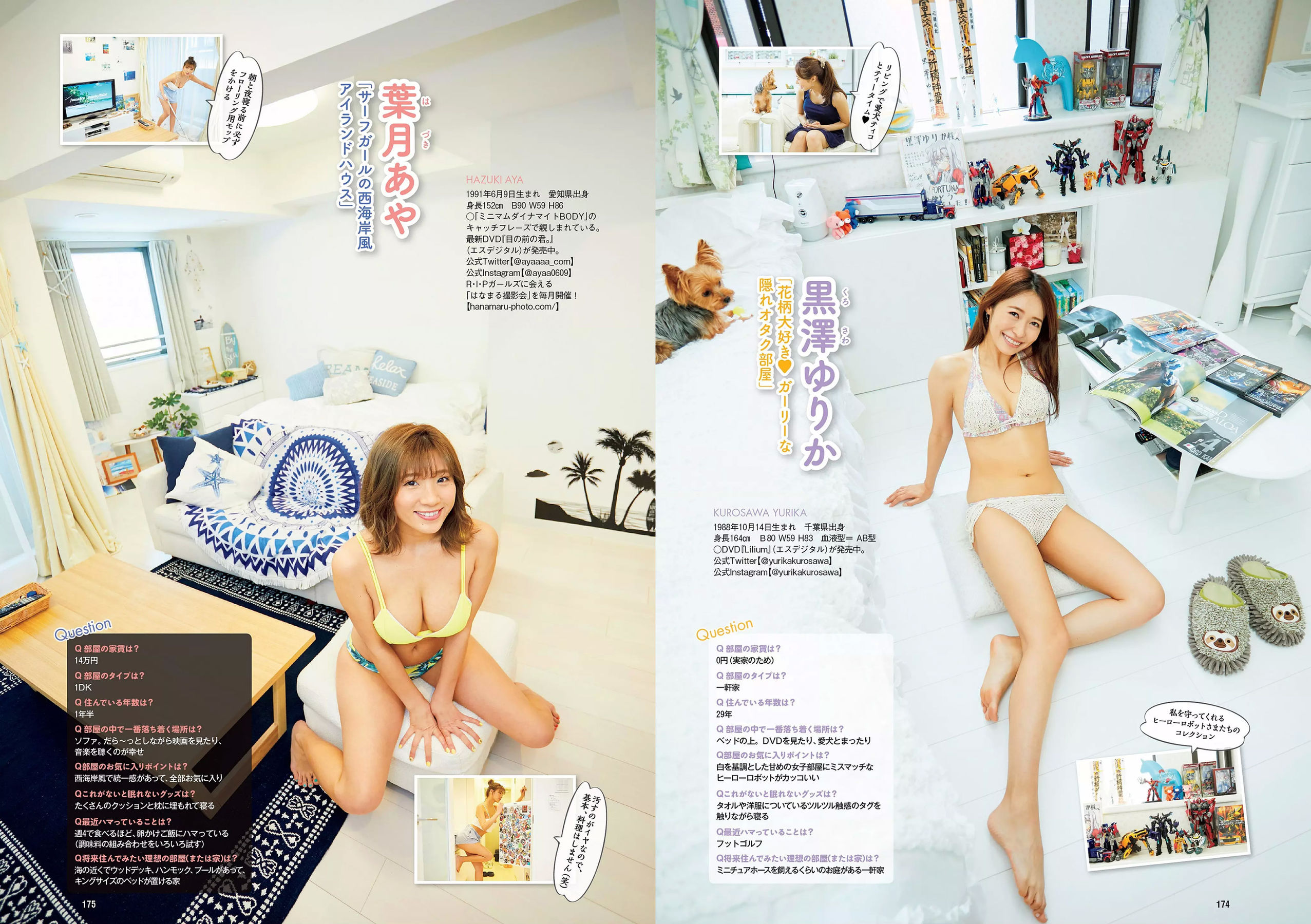 白間美瑠 小倉優香 宇垣美里 平嶋夏海 原あや香 豊永阿紀 ろるらり [Weekly Playboy] 2018年No.24 写真杂志