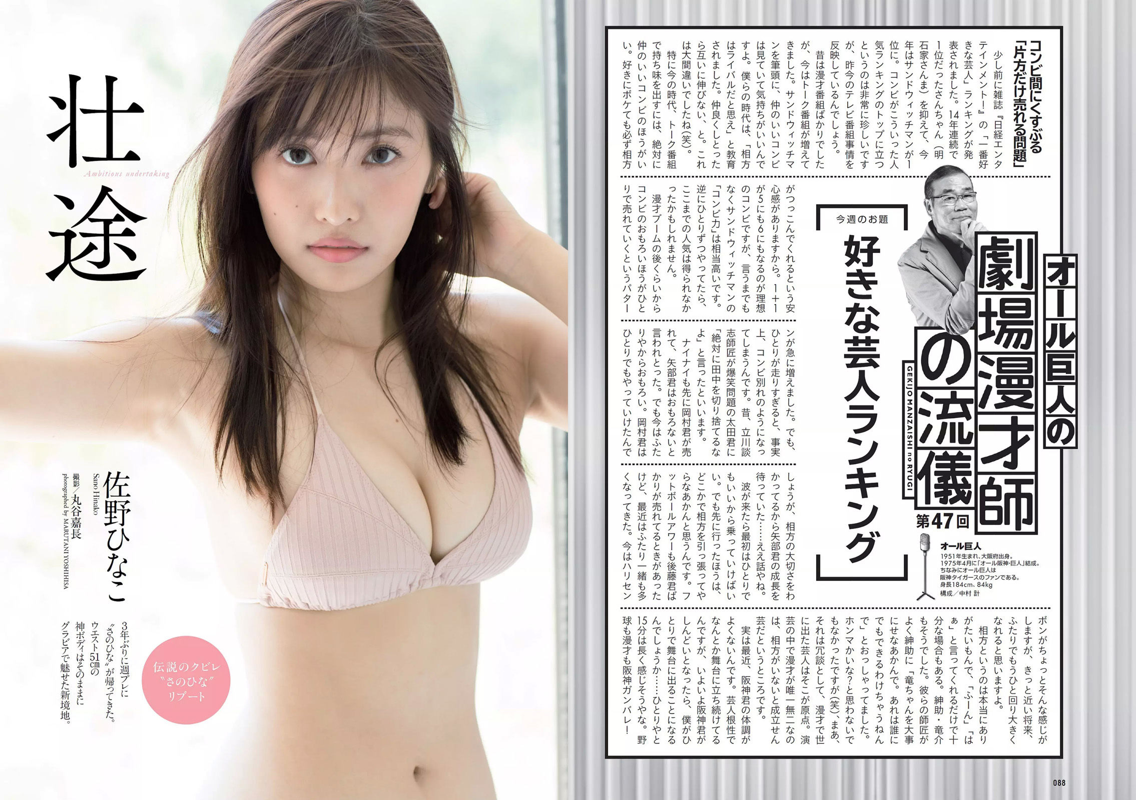 加治ひとみ 須田亜香里 永尾まりや 佐野ひなこ 清原果耶 石神澪 [Weekly Playboy] 2018年No.32 写真杂志