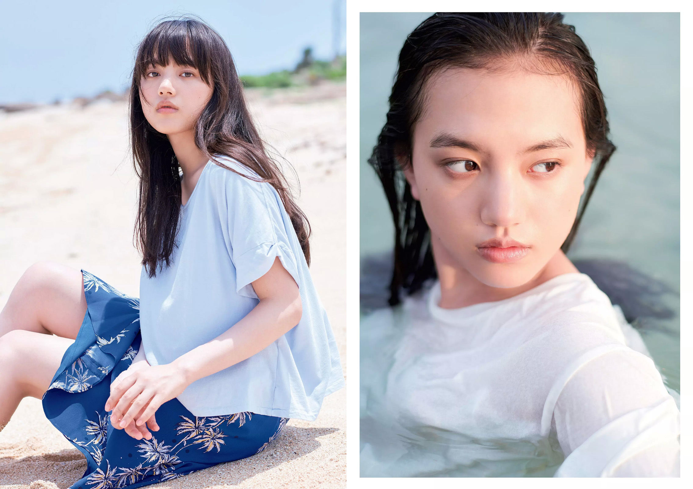 加治ひとみ 須田亜香里 永尾まりや 佐野ひなこ 清原果耶 石神澪 [Weekly Playboy] 2018年No.32 写真杂志