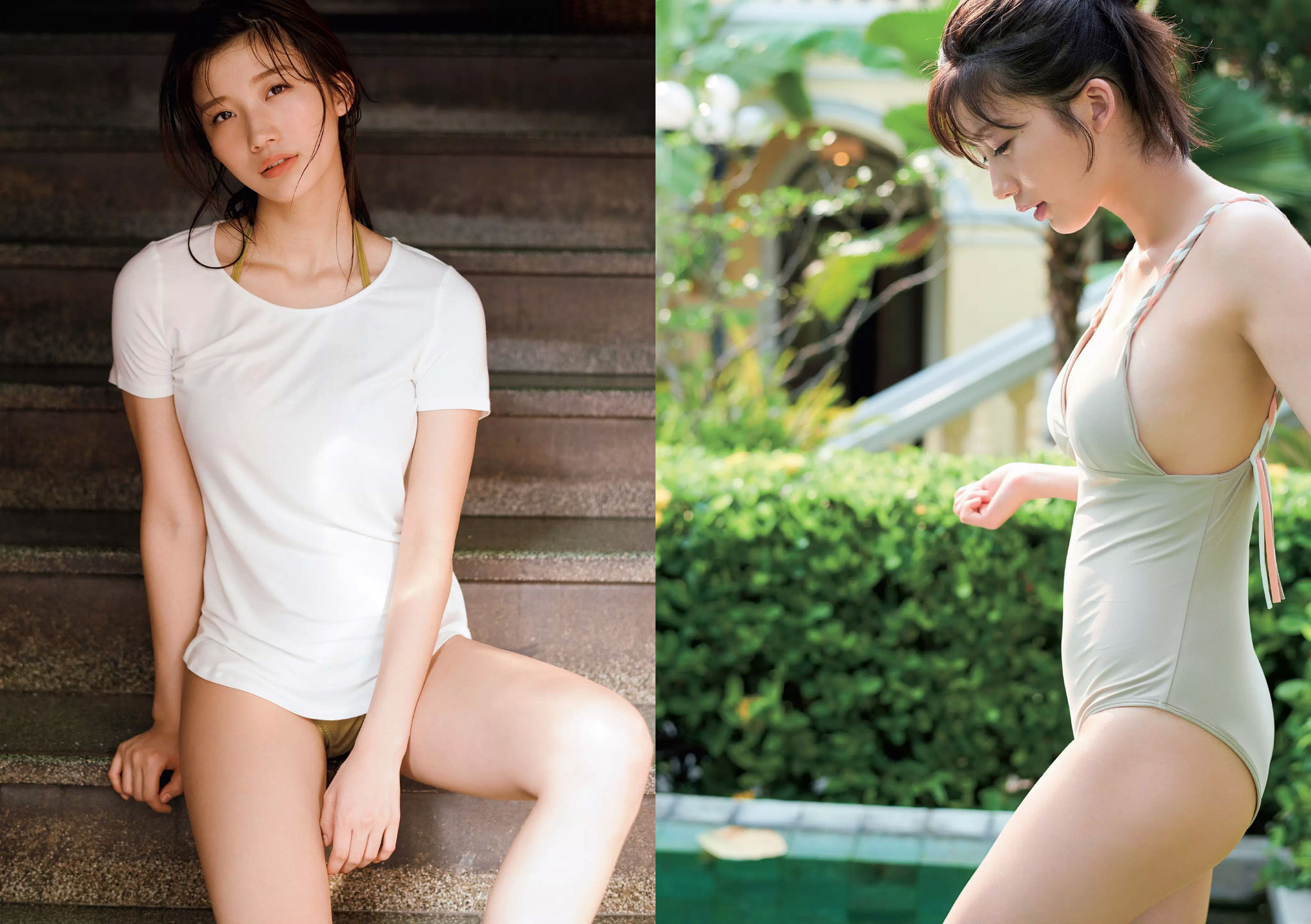 吉岡里帆 小倉優香 傳谷英里香 玉田志織 大原優乃 小宮有紗 梅澤美波 加治ひとみ 忍野さら 桃月なしこ 藤木由貴 [Weekly Playboy] 2018年No.34-35 写真杂志
