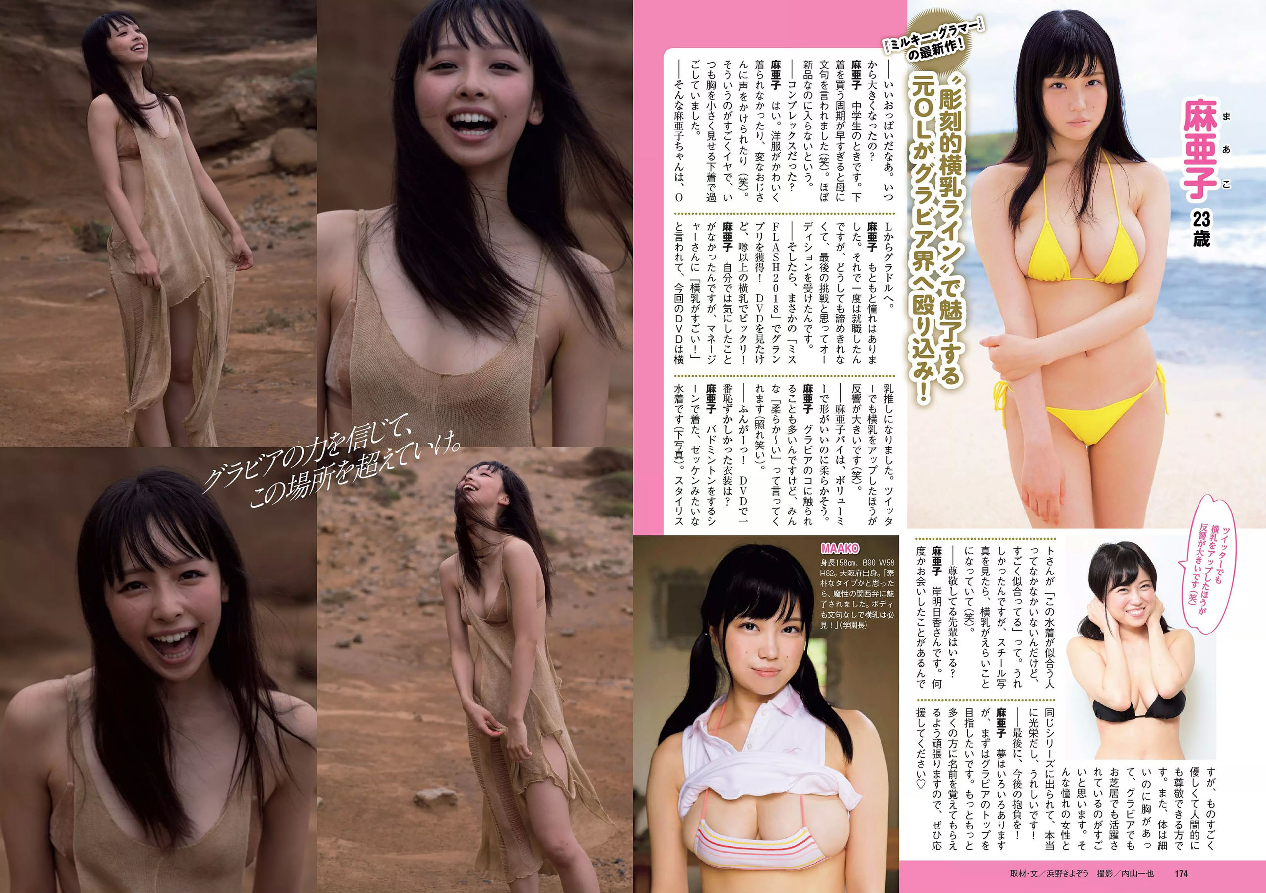 今田美桜 大原優乃 真島なおみ 井口綾子 荻野由佳 華村あすか 彩川ひなの [Weekly Playboy] 2018年No.39 写真杂志
