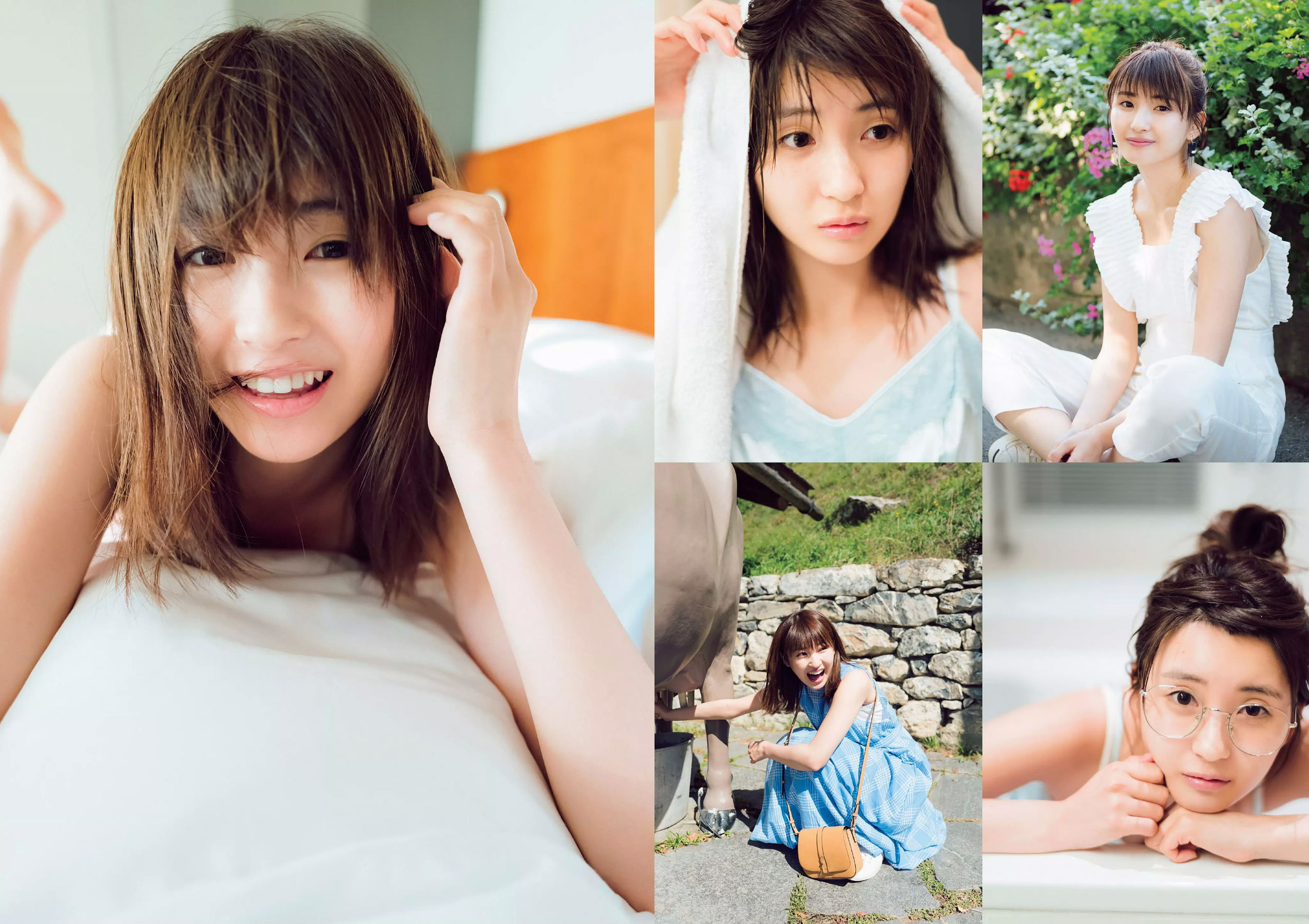 脇田穂乃香 井上小百合 水沢柚乃 藤木由貴 小泉遥 斎藤みらい 立木綾乃 [Weekly Playboy] 2018年No.52 写真杂志