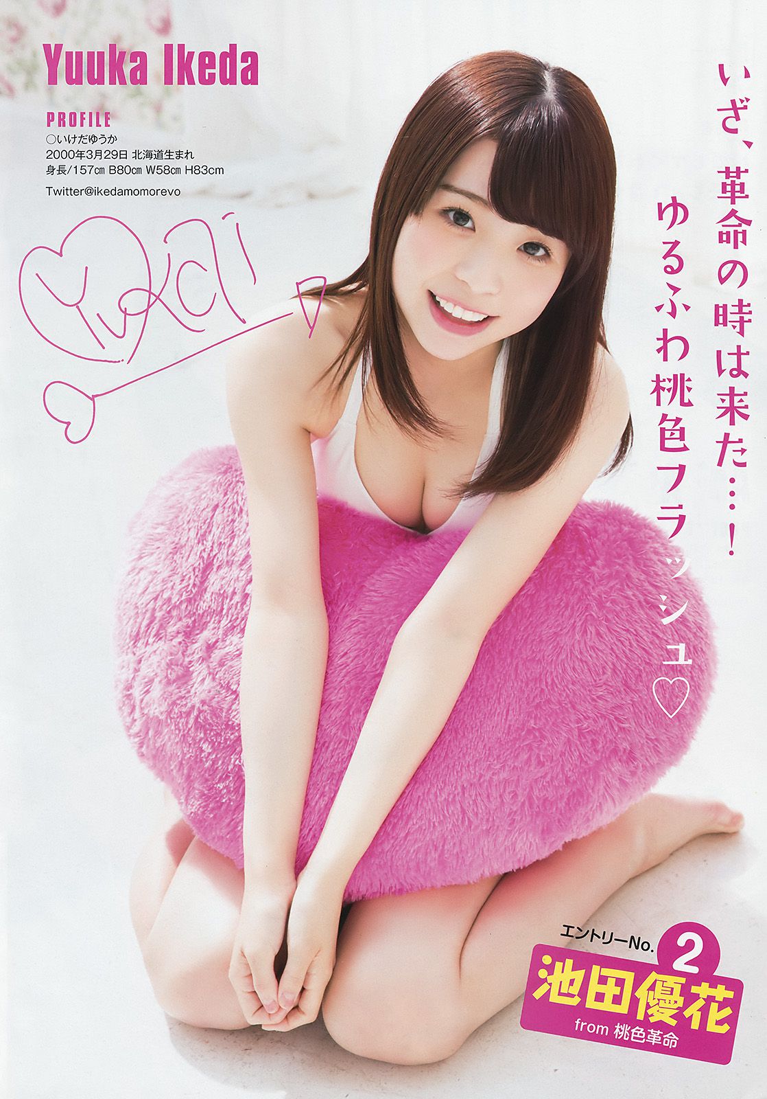 池田優花 葵あおい MIYU 夏目爱海 木内くるみ 横山あみ(横山亚美) [Young Animal] 2017年No.22 写真杂志