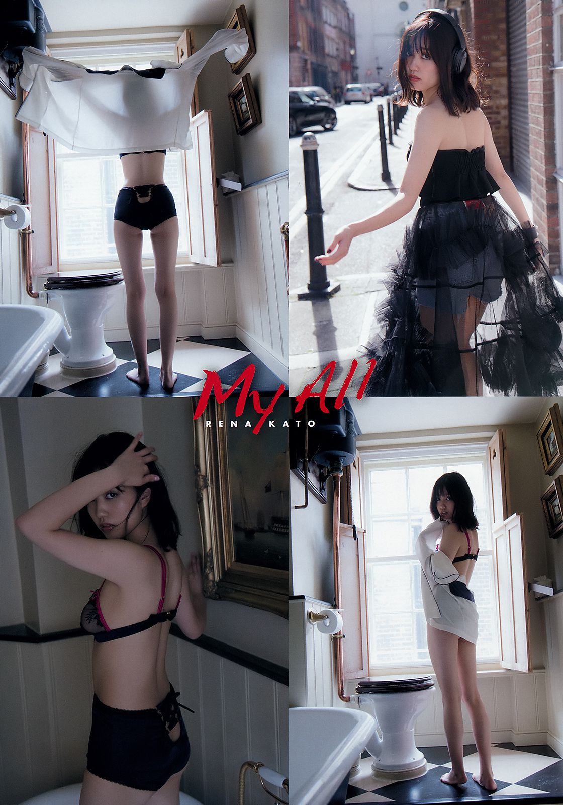 小宮有紗 加藤玲奈 [Young Animal] 2018年No.07 写真杂志