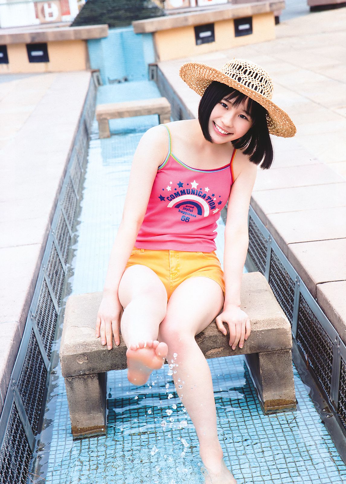 田島芽瑠 朝長美桜 村川緋杏 [Young Animal] 2018年No.10 写真杂志