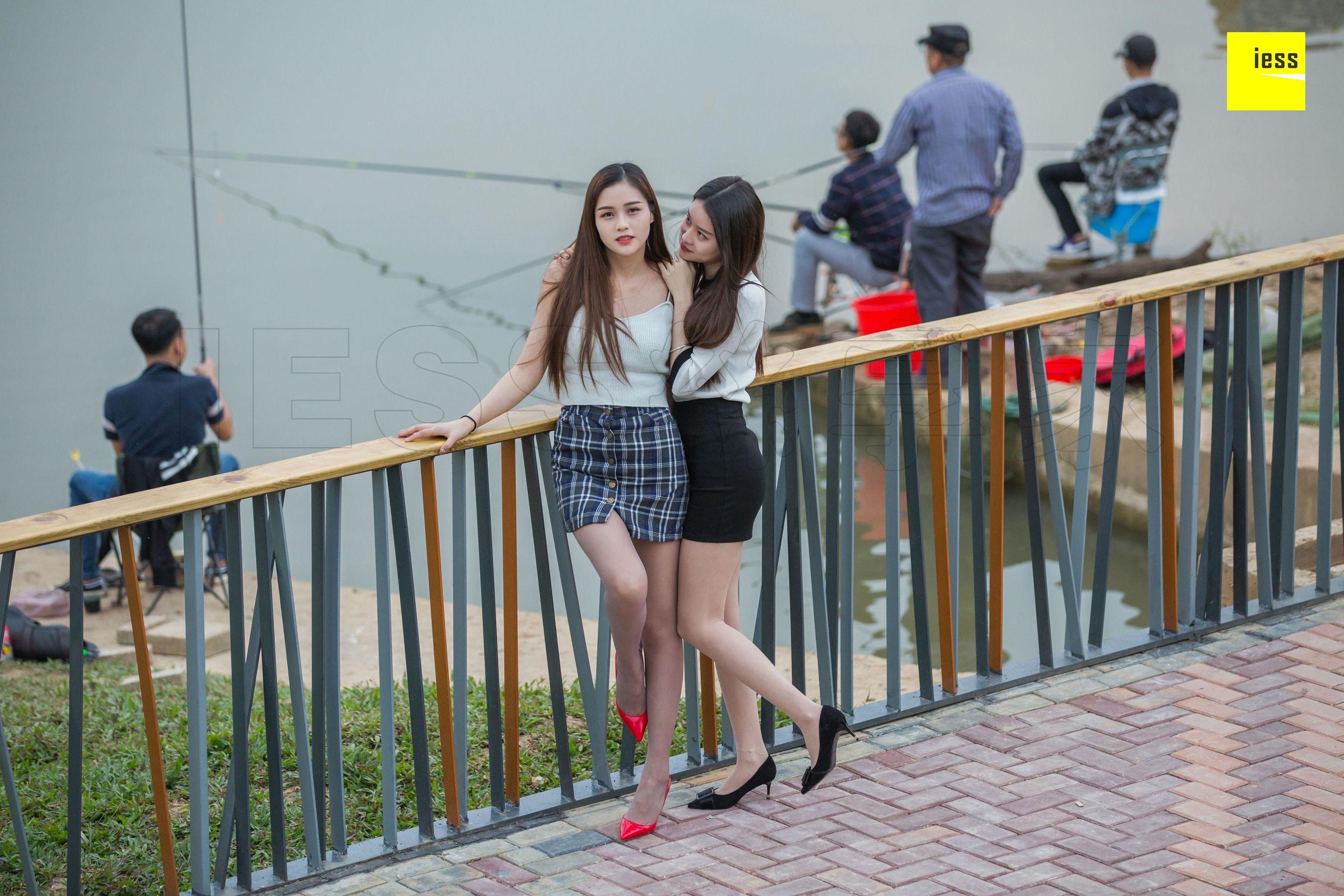 [异思趣向IESS]  模特：佳佳&九妹 《钓鱼还是钓丝？2》