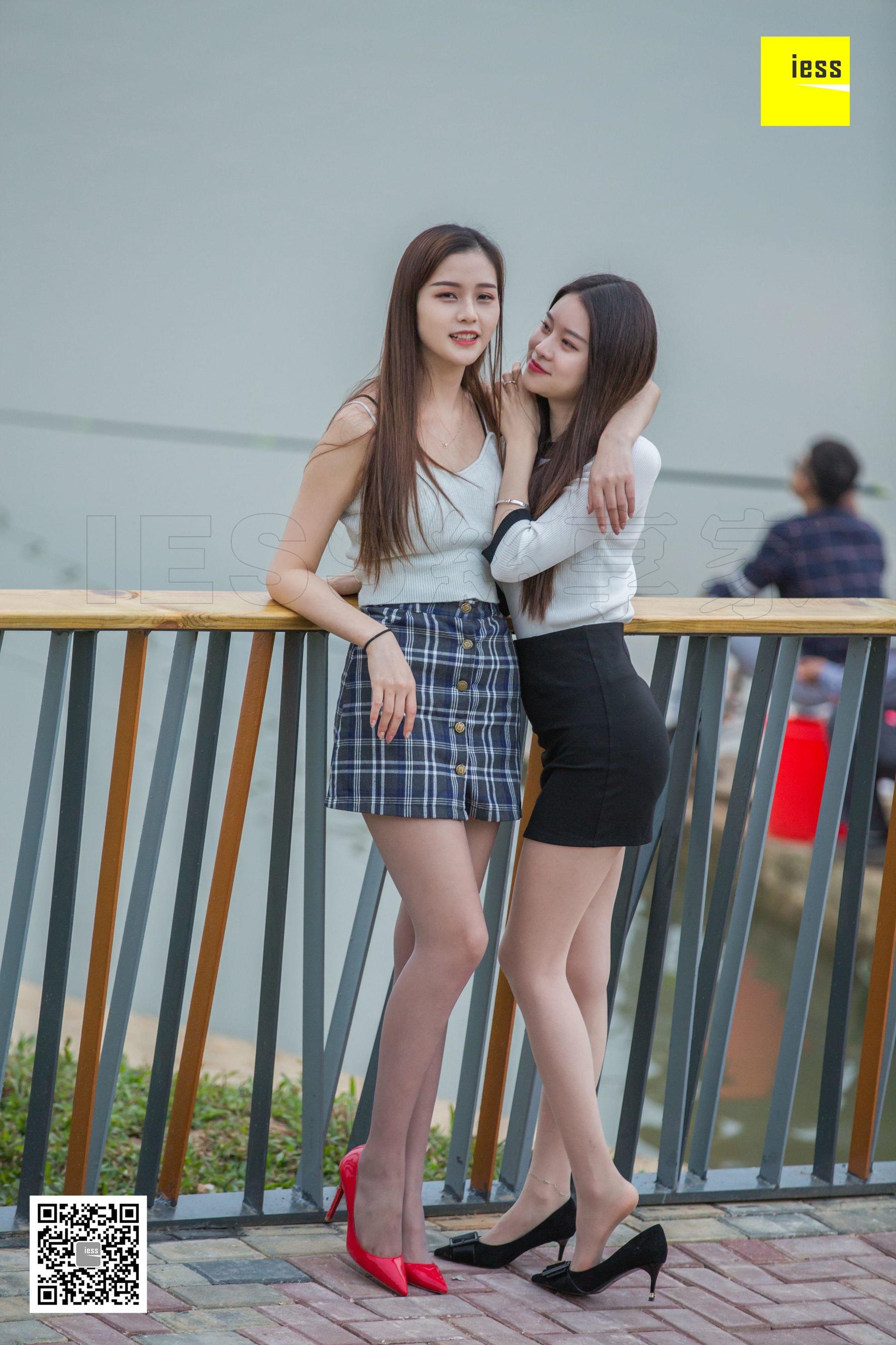 [异思趣向IESS]  模特：佳佳&九妹 《钓鱼还是钓丝？2》