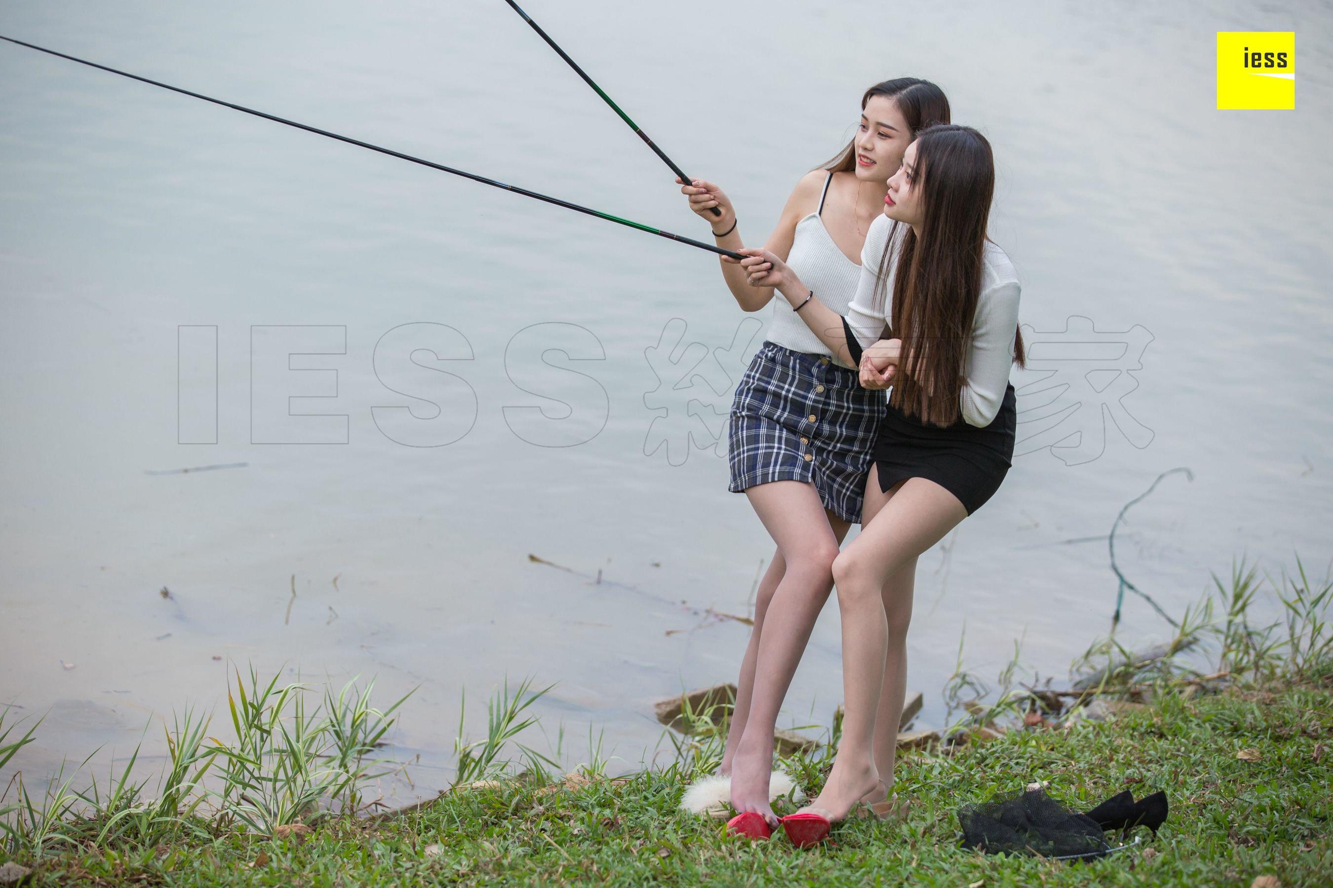 [异思趣向IESS]  模特：佳佳&九妹 《钓鱼还是钓丝？》