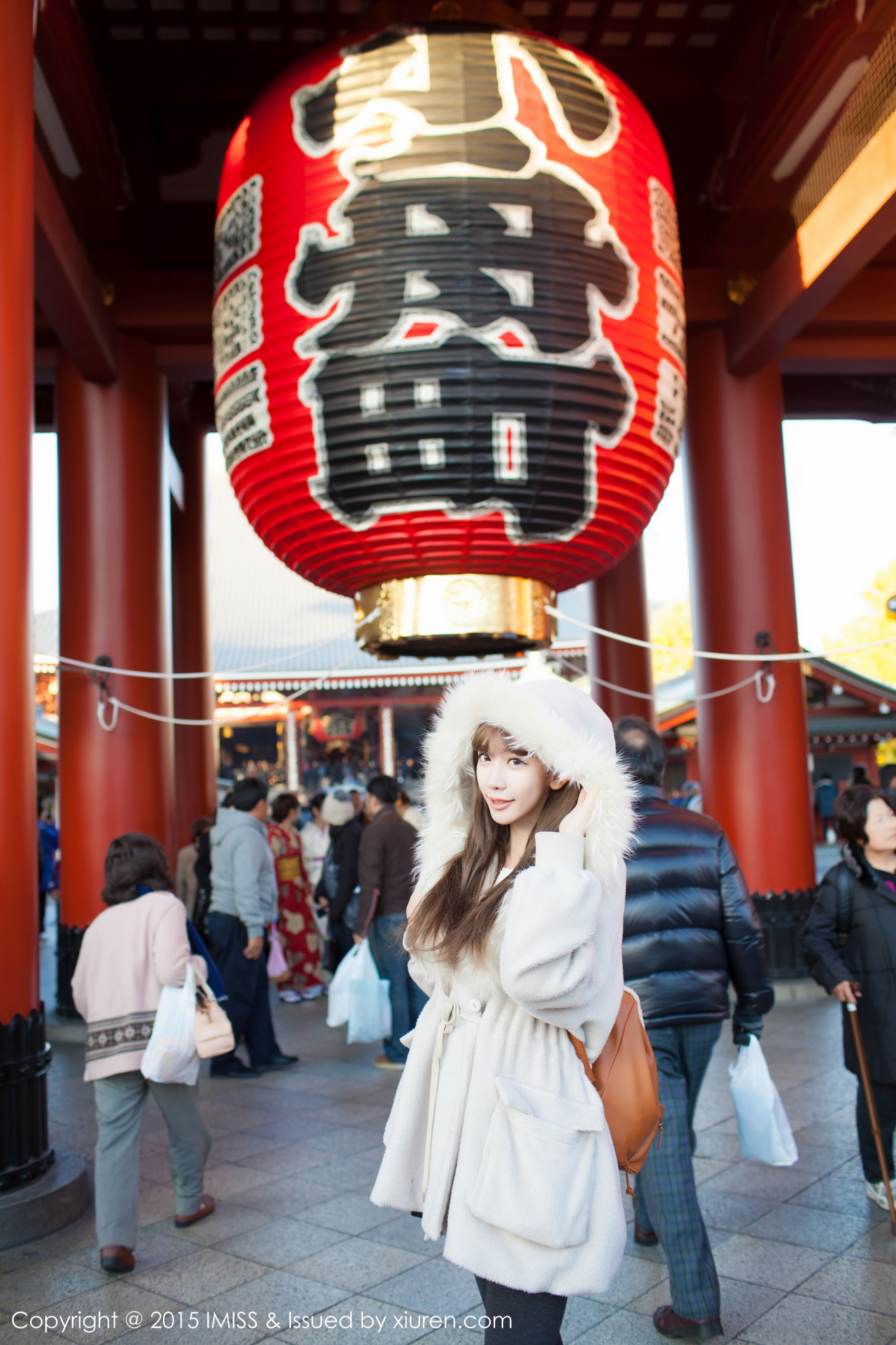 网红陈潇《日本之旅街拍》 [爱蜜社IMiss] Vol.010