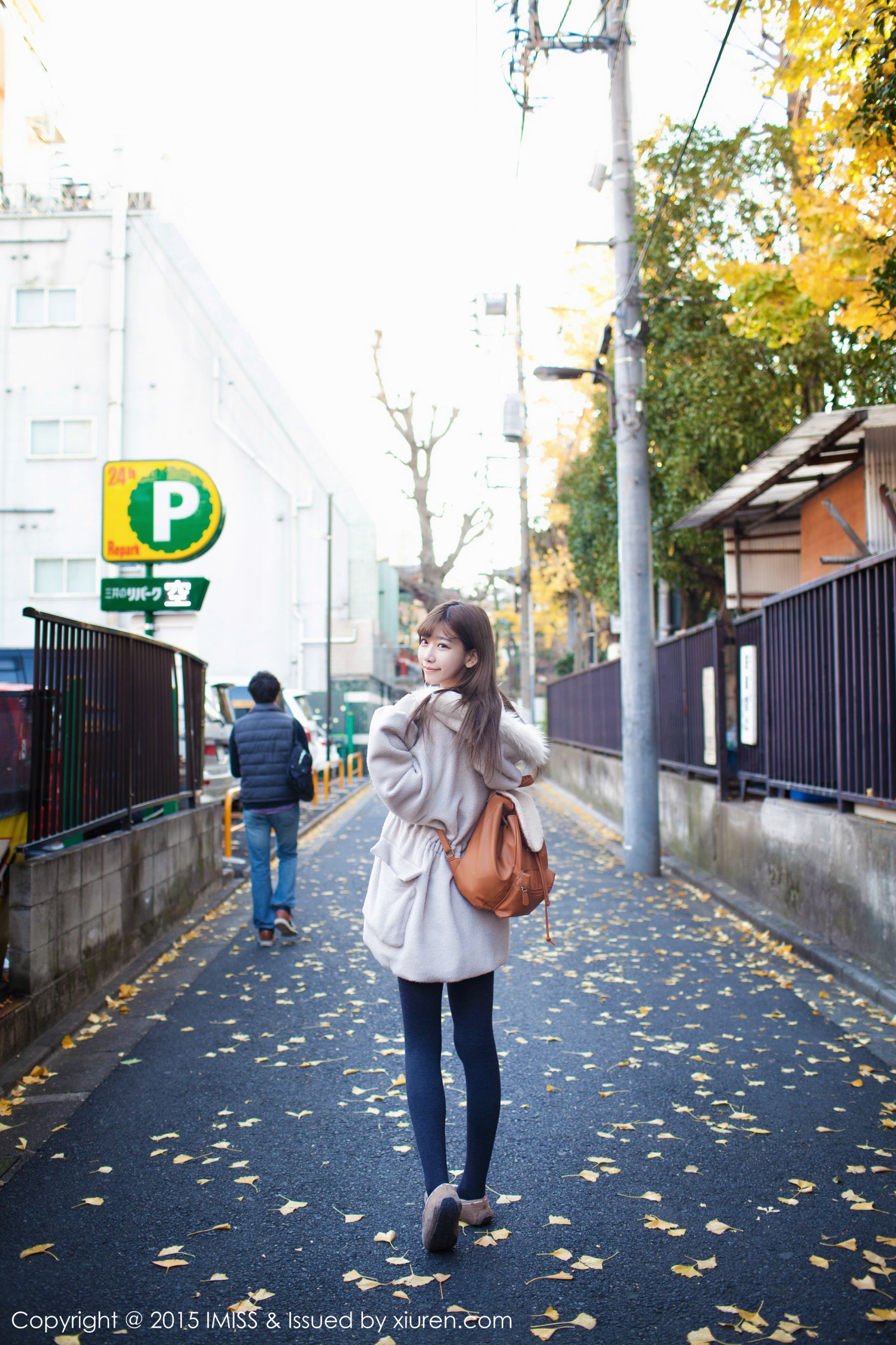 网红陈潇《日本之旅街拍》 [爱蜜社IMiss] Vol.010