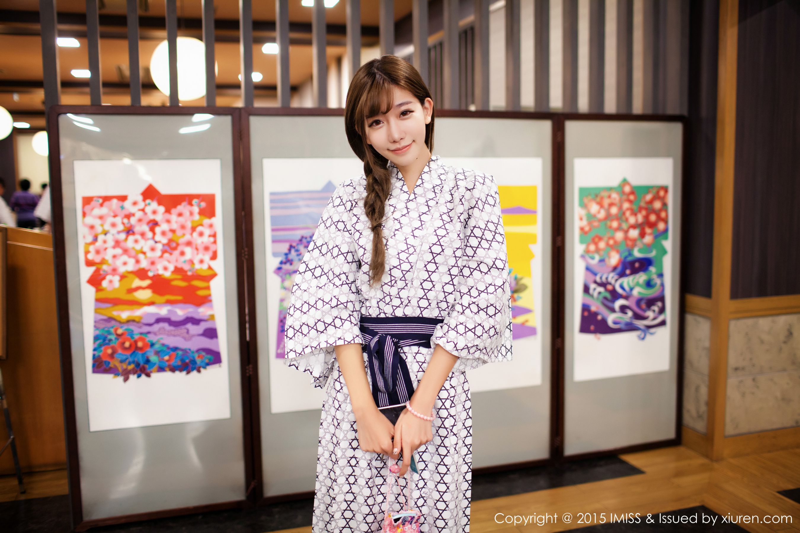 网红陈潇《日本之旅街拍》 [爱蜜社IMiss] Vol.010