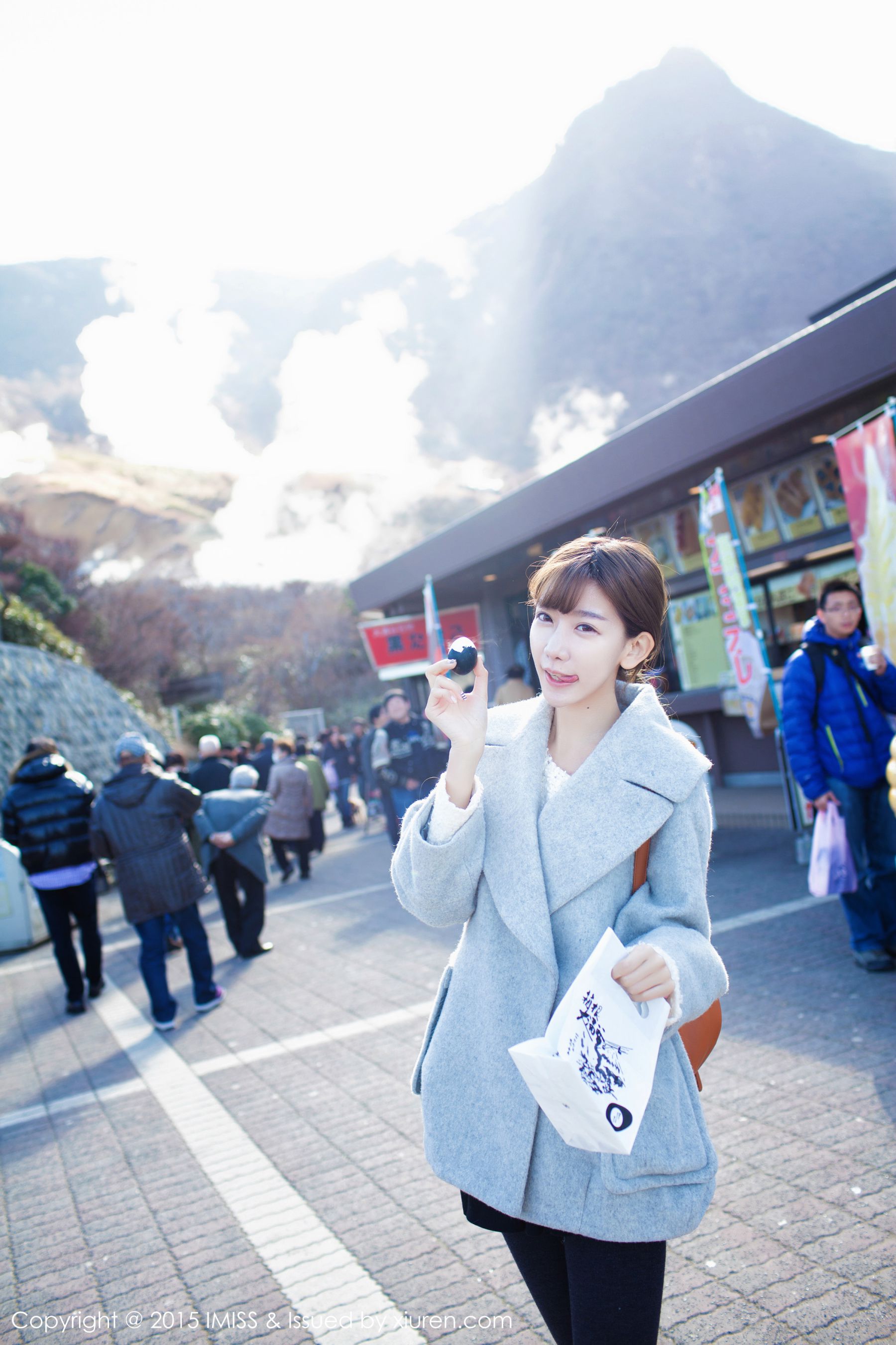 网红陈潇《日本之旅街拍》 [爱蜜社IMiss] Vol.010