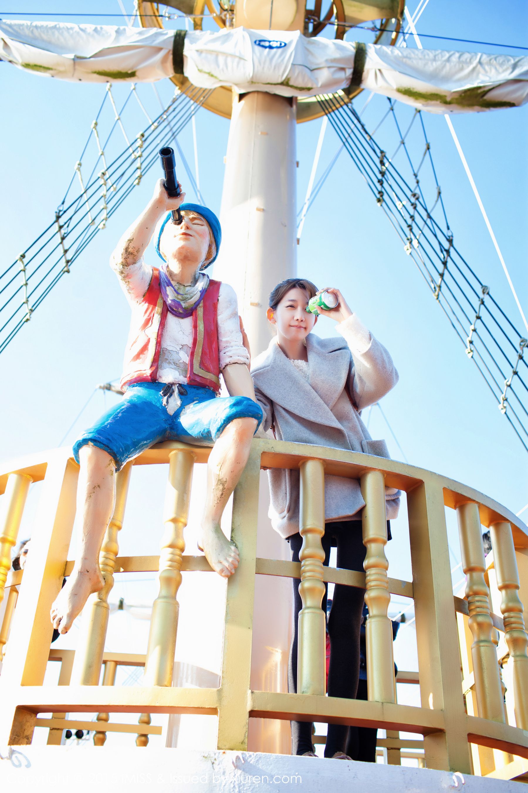 网红陈潇《日本之旅街拍》 [爱蜜社IMiss] Vol.010