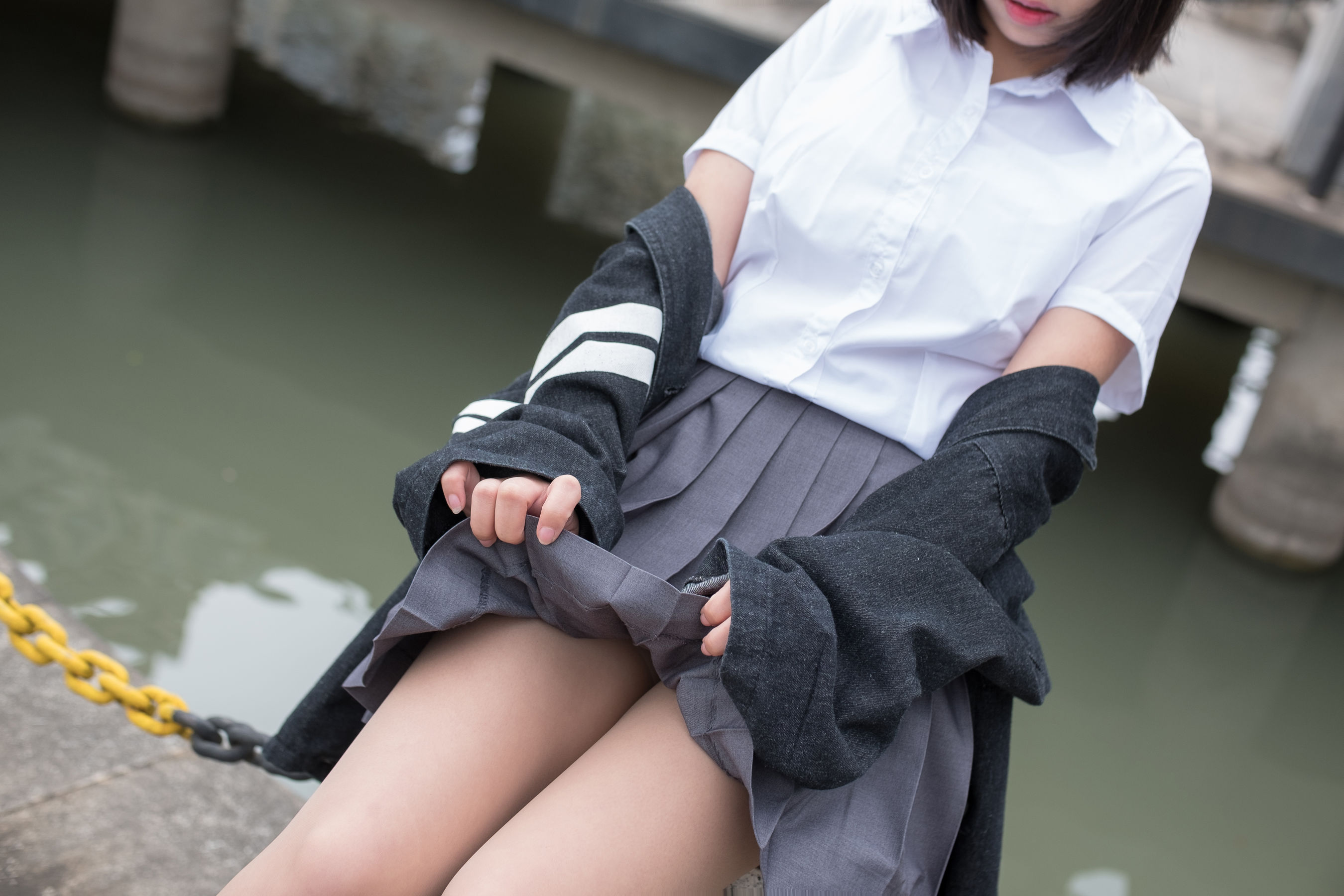 [森萝财团] BETA-008 学妹户外肉丝美足