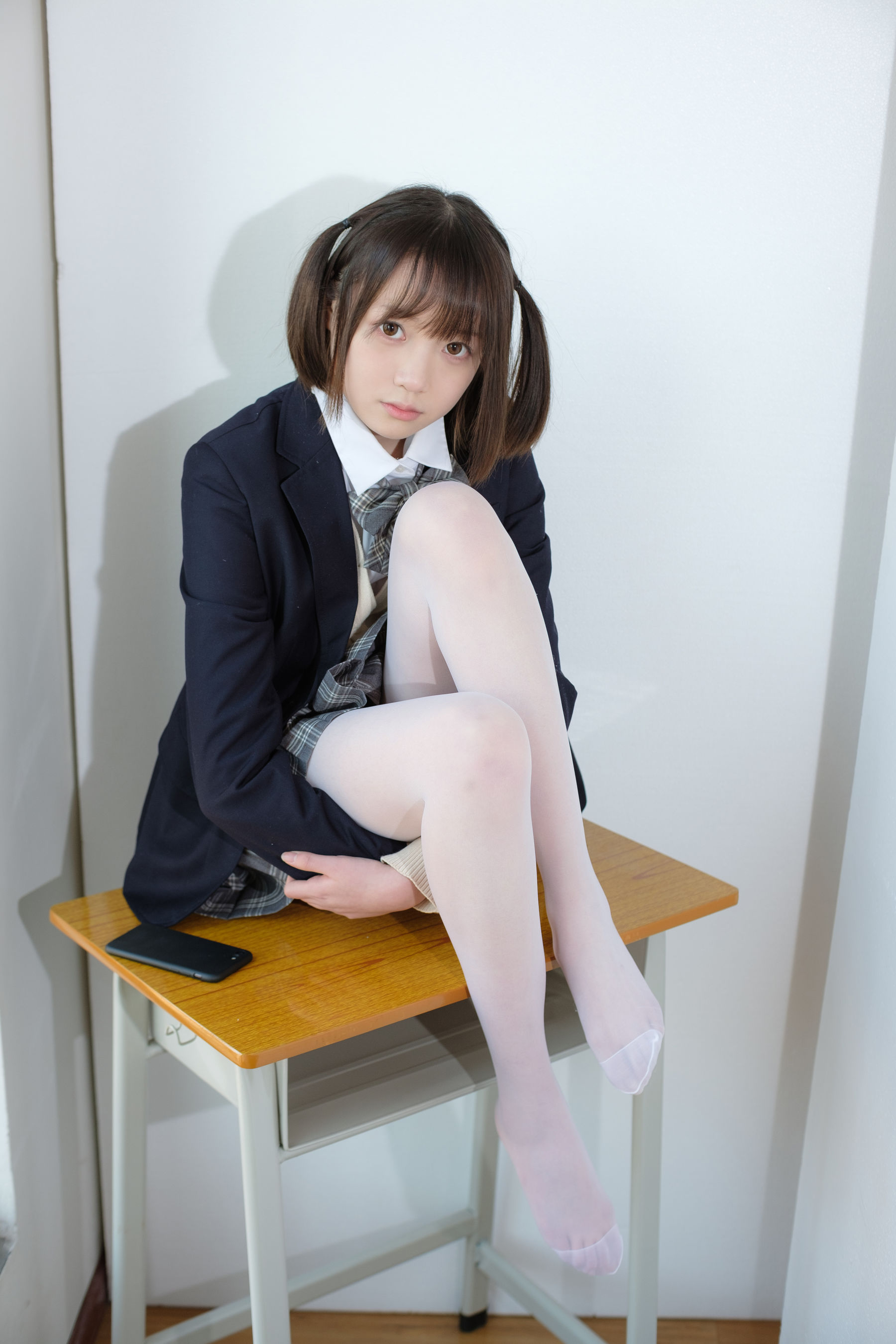 [森萝财团] X-010-SSR JK校服白丝