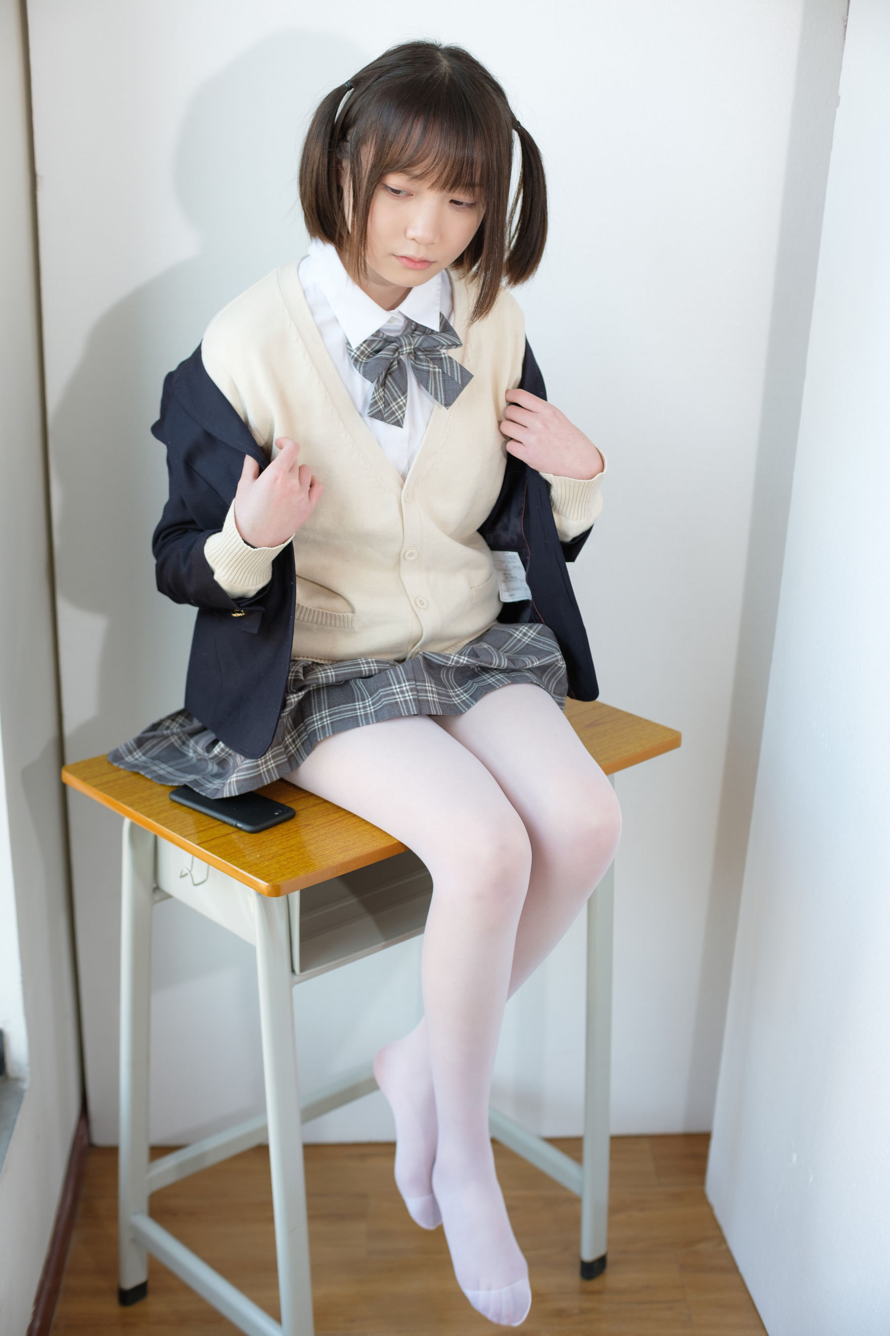 [森萝财团] X-010-SSR JK校服白丝